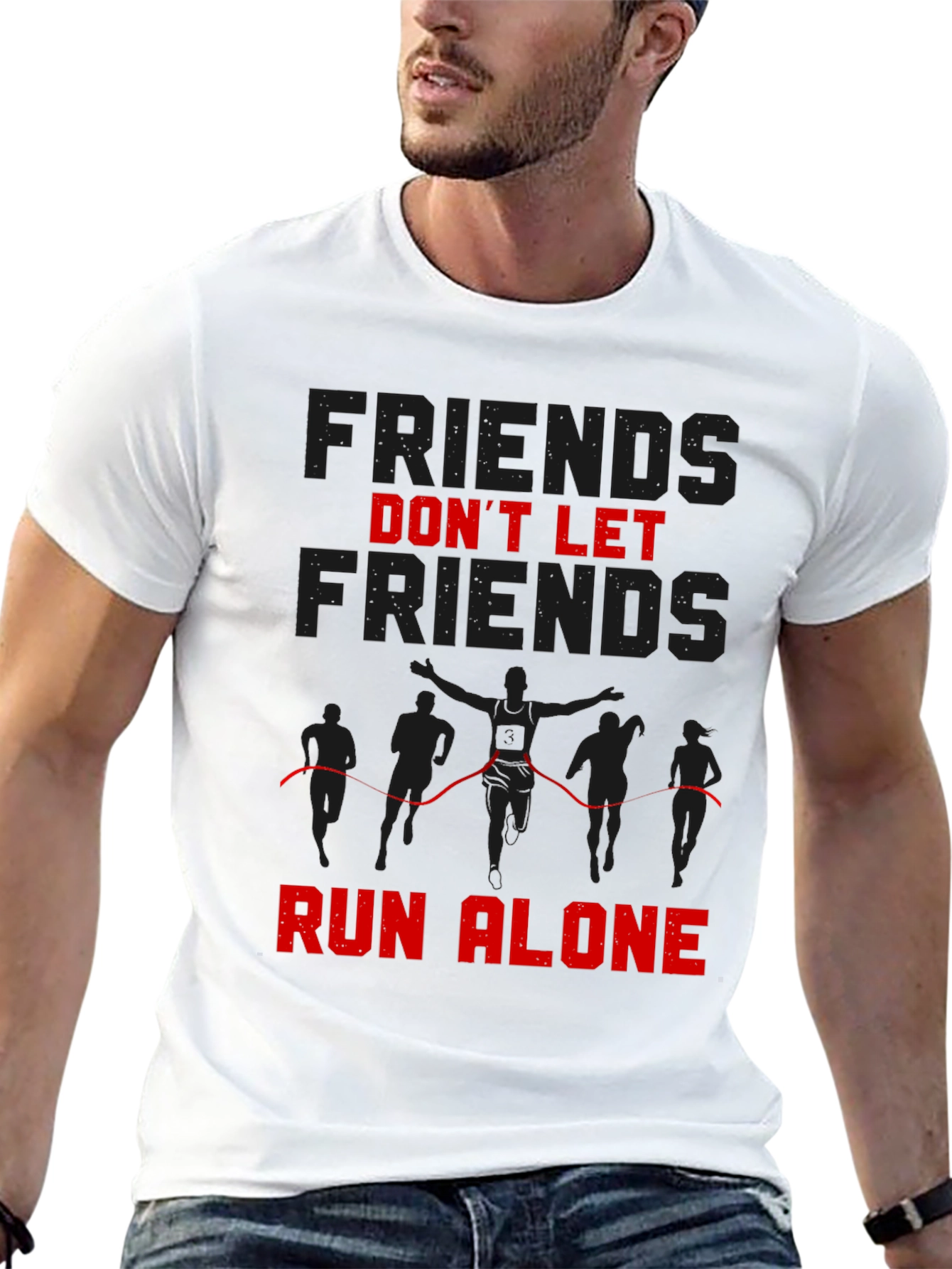 Friends Dont Let Friends Run Alone T-Shirt