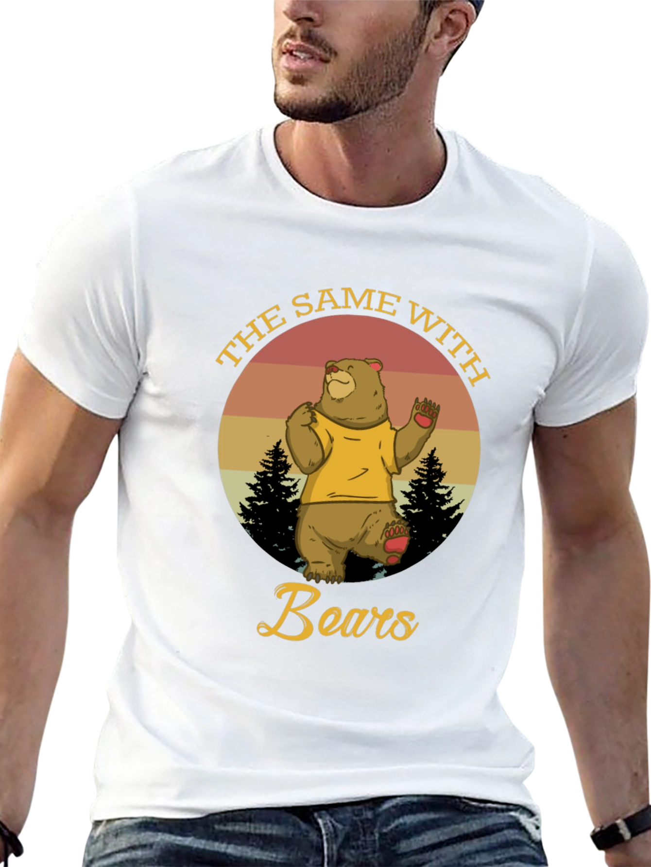 The Same With Bears Graphic T-Shirt
