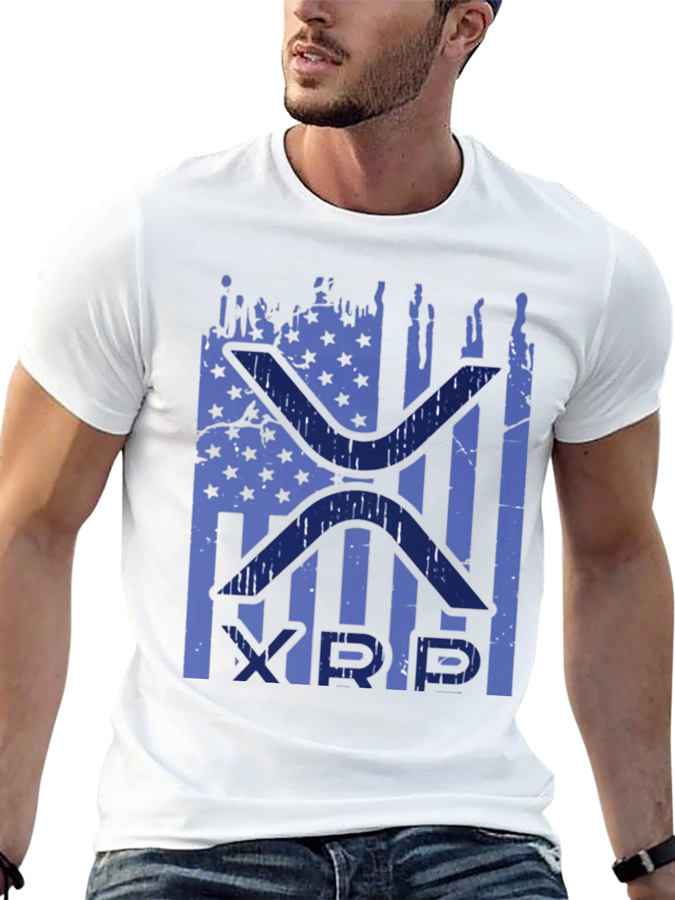 Ripple XRP American Flag T-Shirt