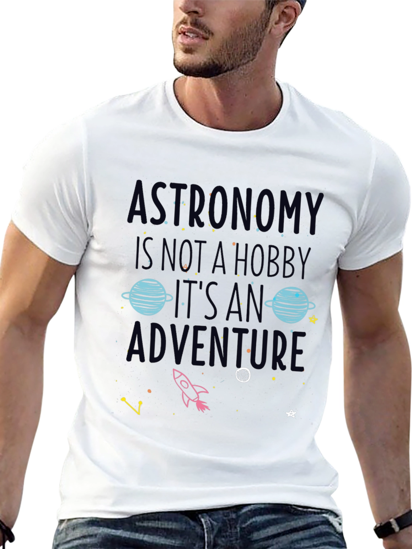 Astronomy Adventure T-Shirt - Space Lover Tee