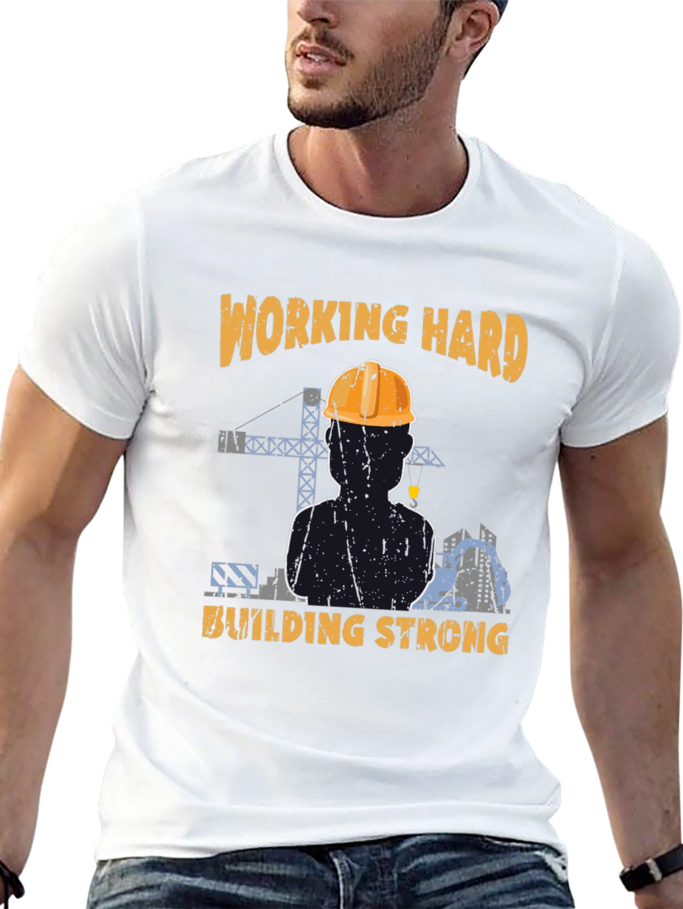 Working Hard Building Strong T-Shirt