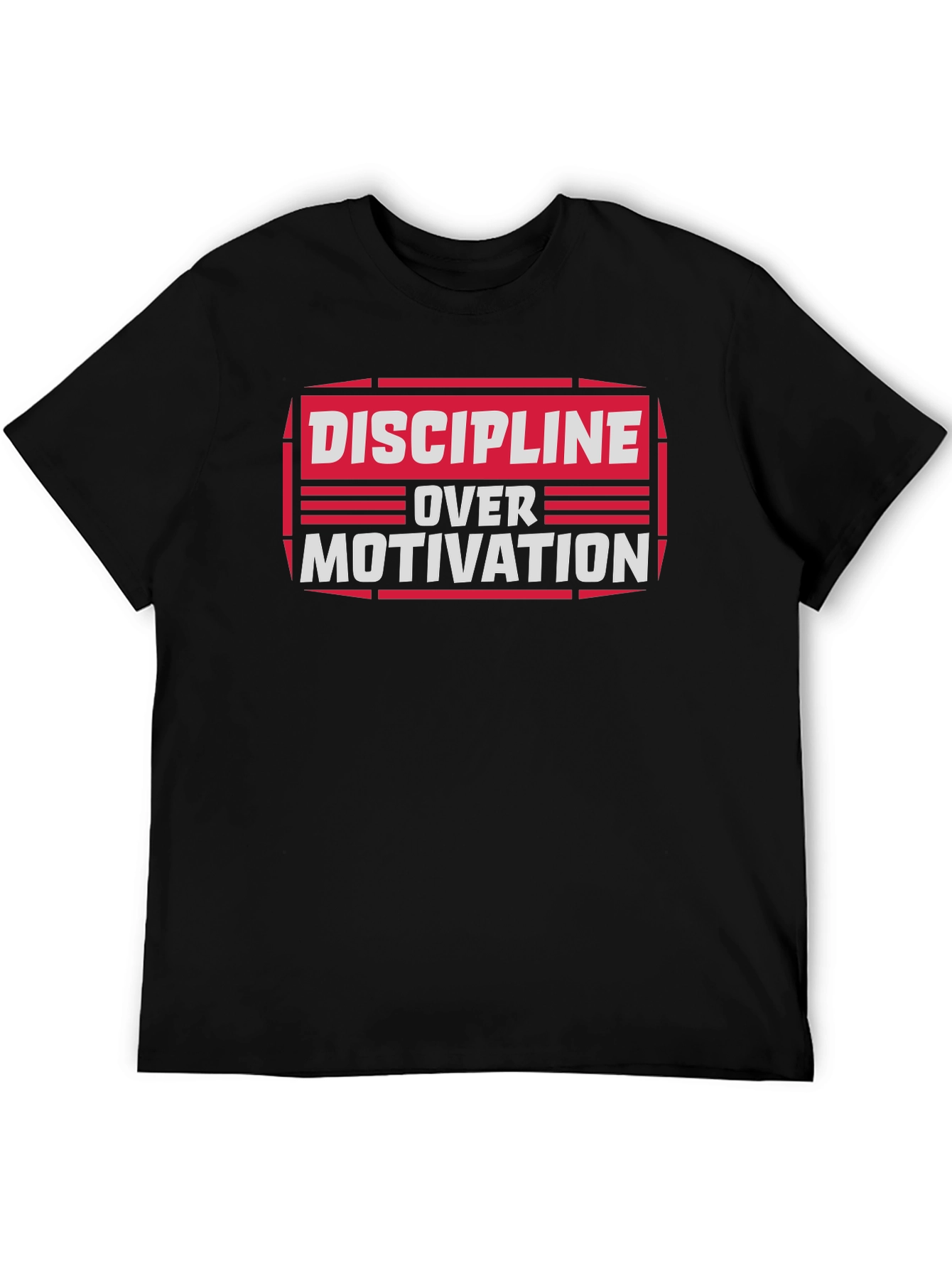 Discipline Over Motivation Graphic Tee