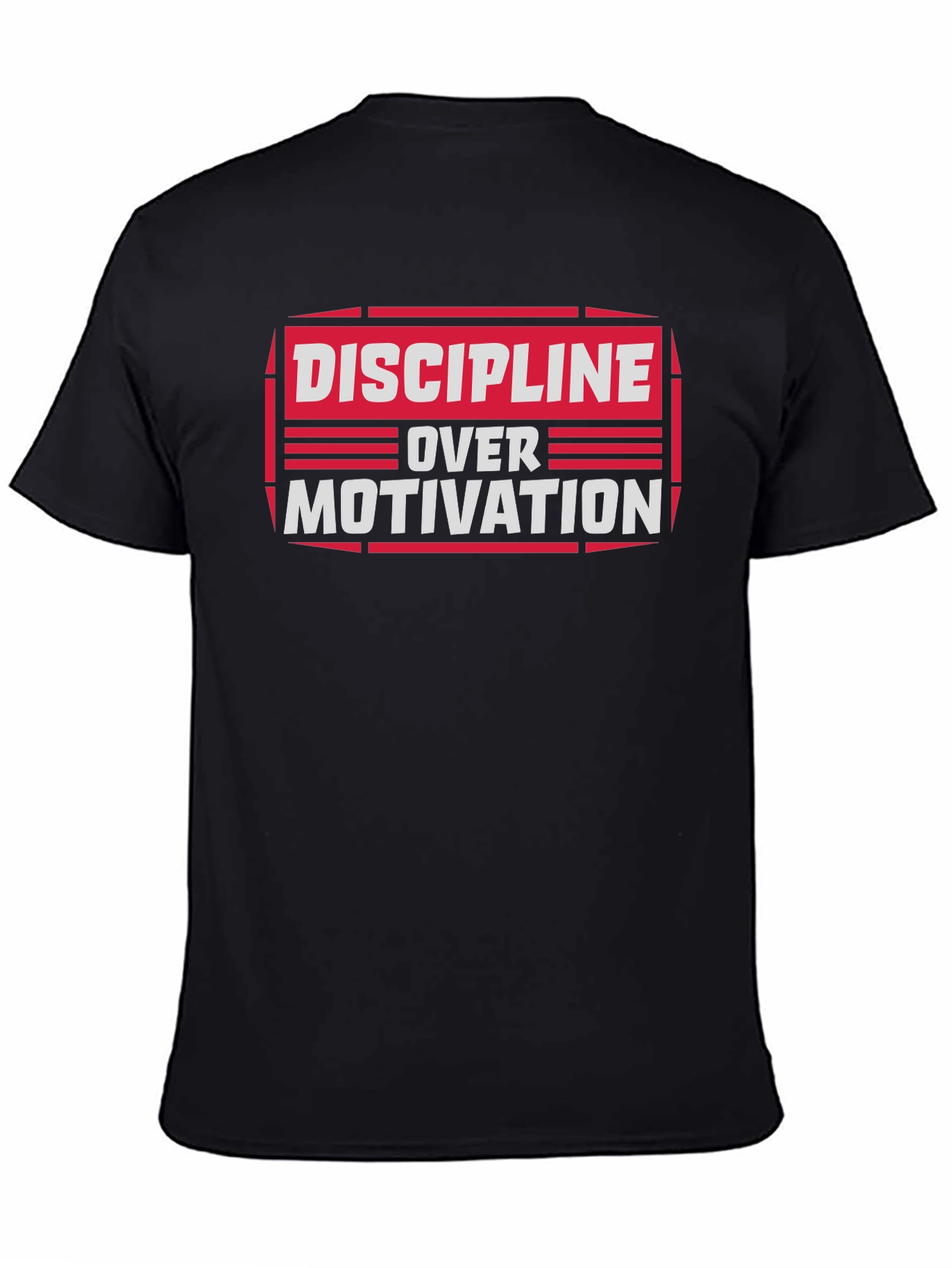 Discipline Over Motivation Graphic Tee