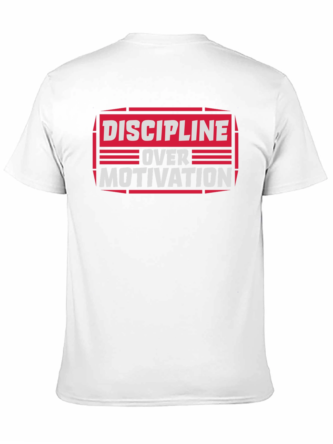 Discipline Over Motivation Graphic Tee
