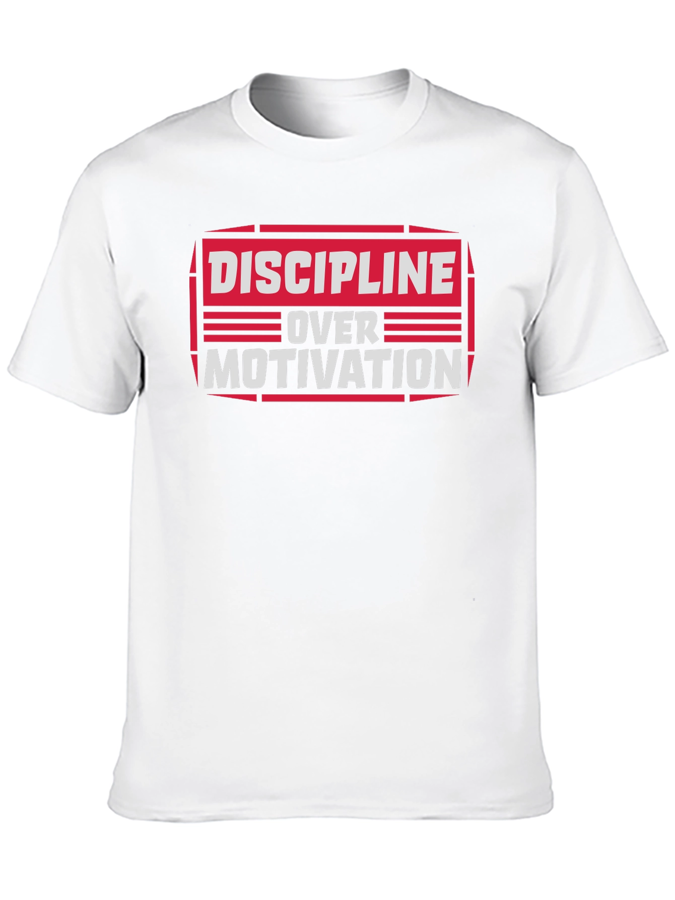 Discipline Over Motivation Graphic Tee
