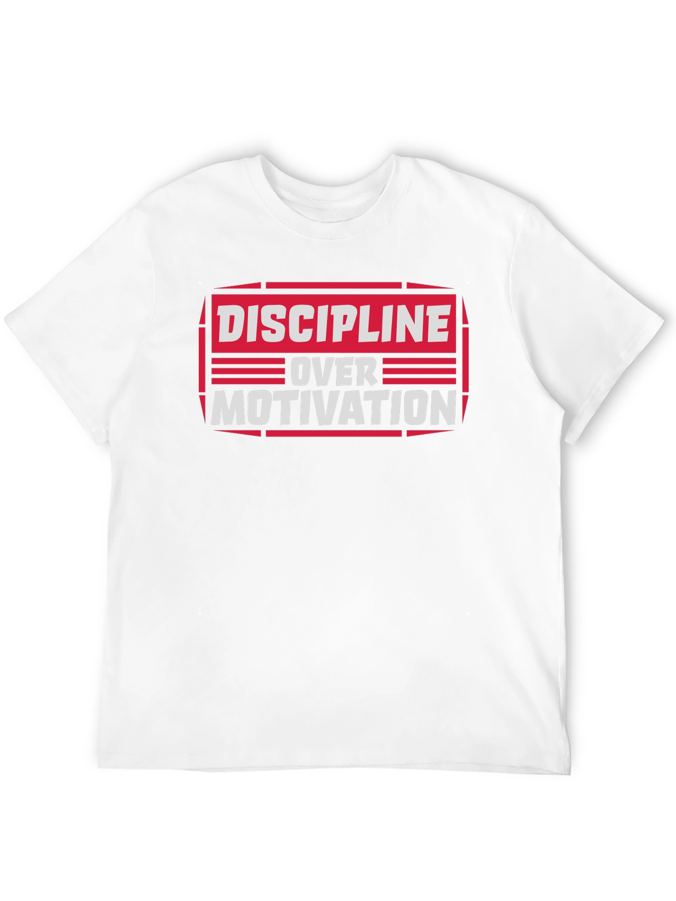 Discipline Over Motivation Graphic Tee