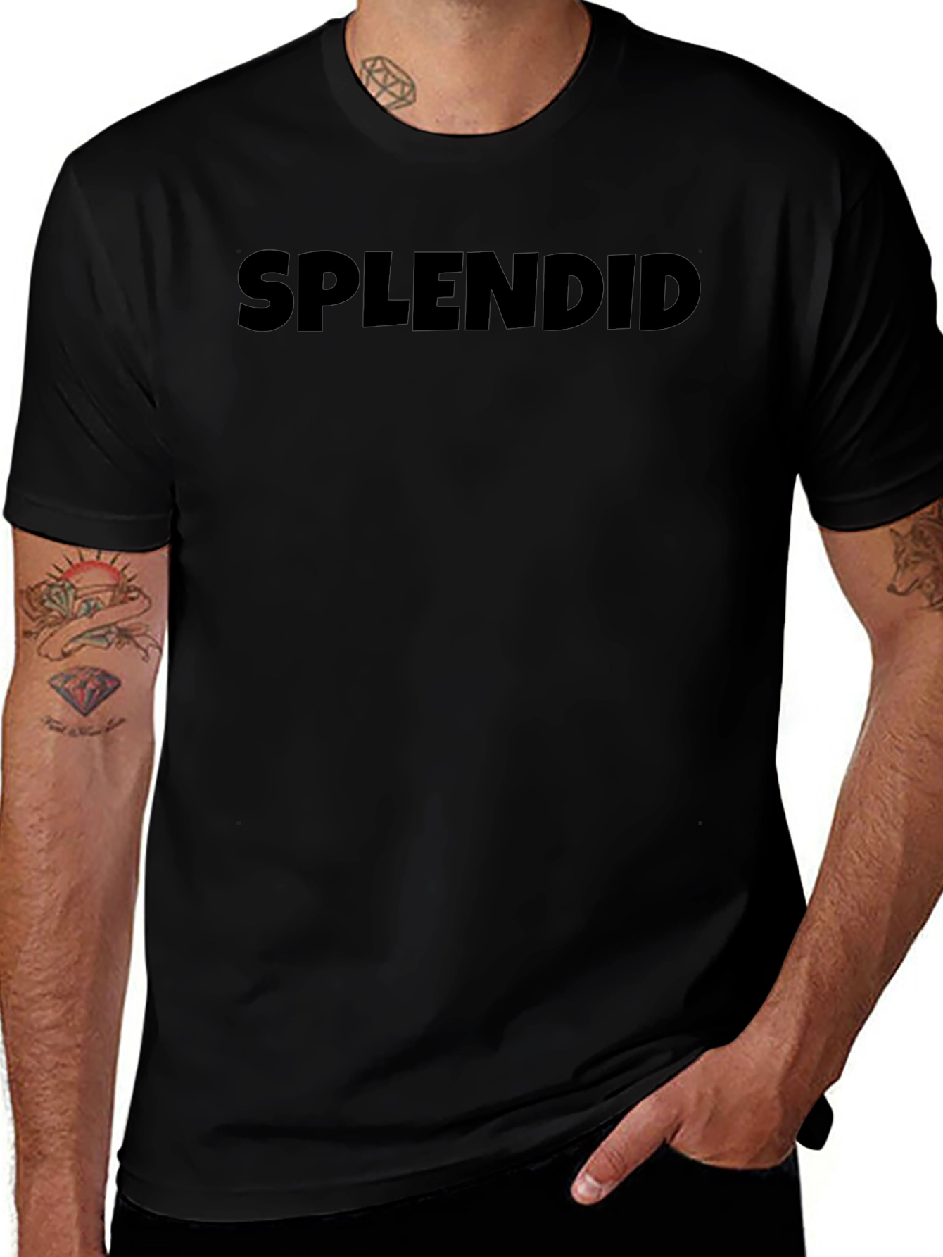 Splendid Black T-Shirt - Classic Style