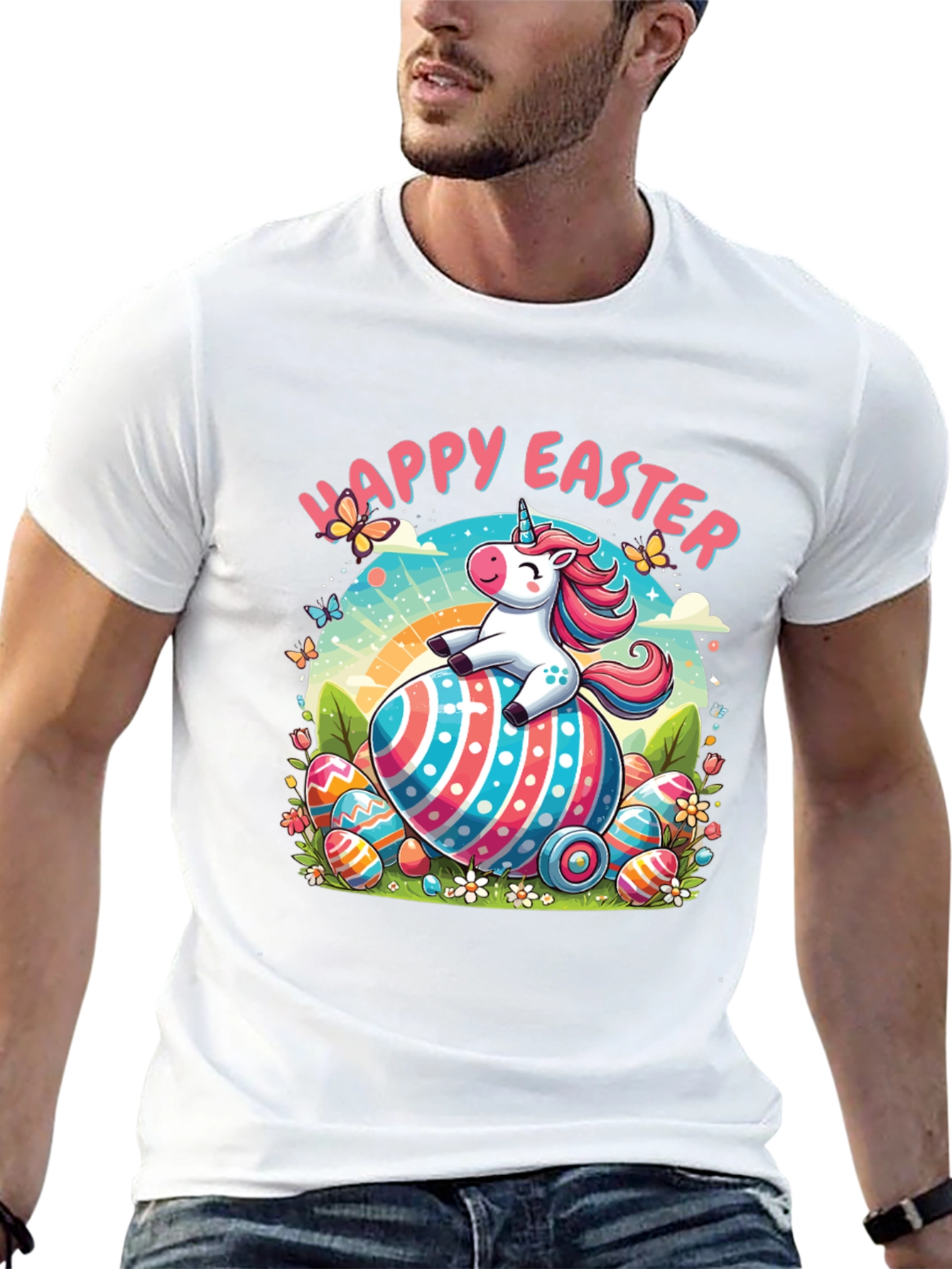 Happy Easter Unicorn T-Shirt