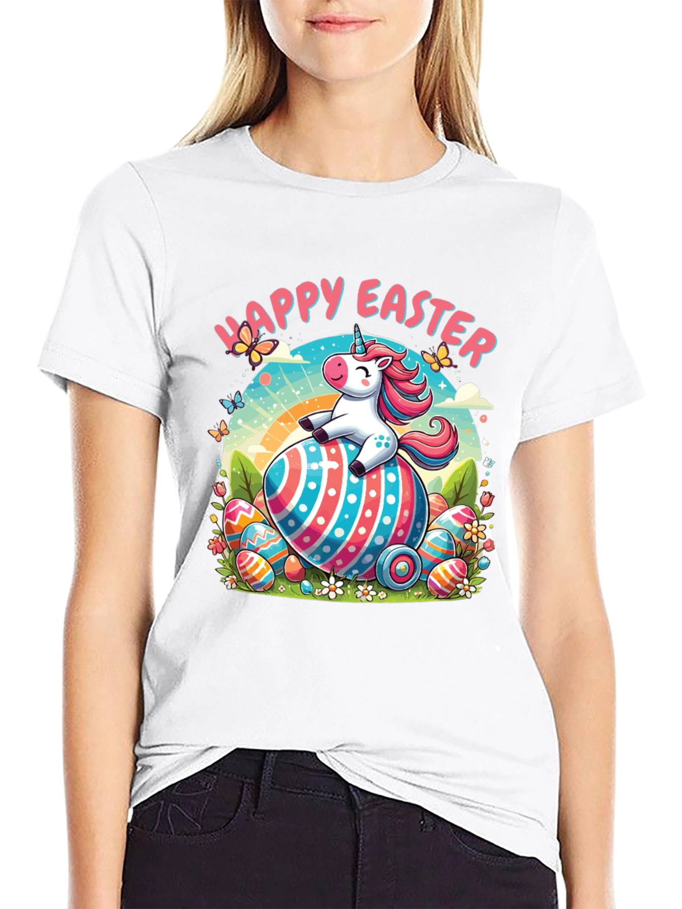 Happy Easter Unicorn T-Shirt