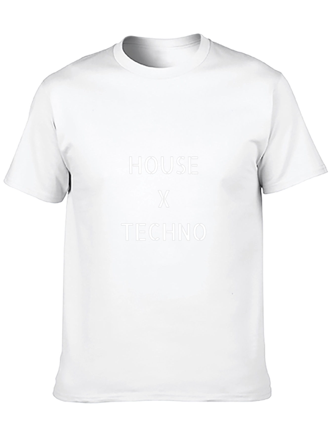 House X Techno Graphic Tee - Black