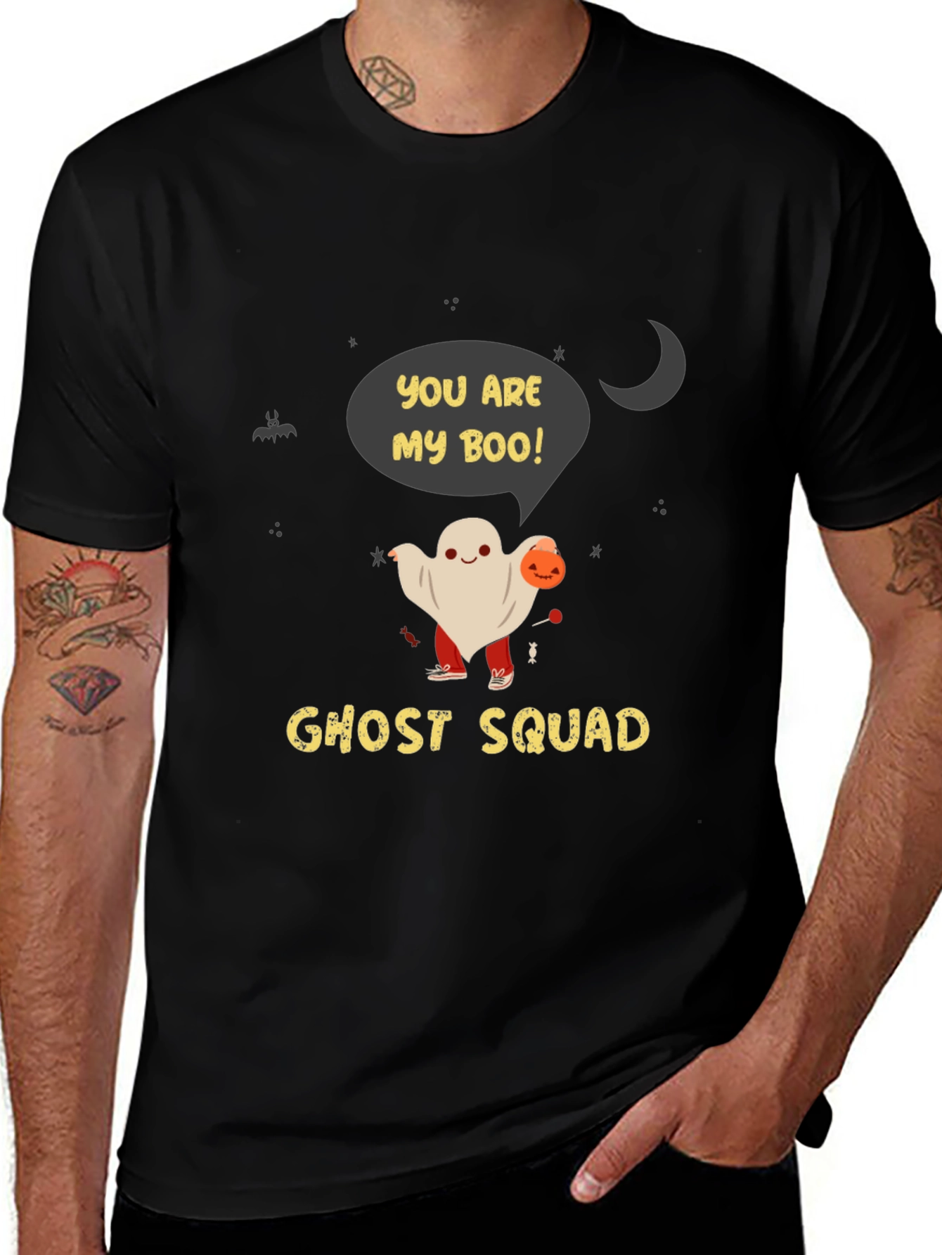 Ghost Squad Halloween T-Shirt: You Are My Boo!