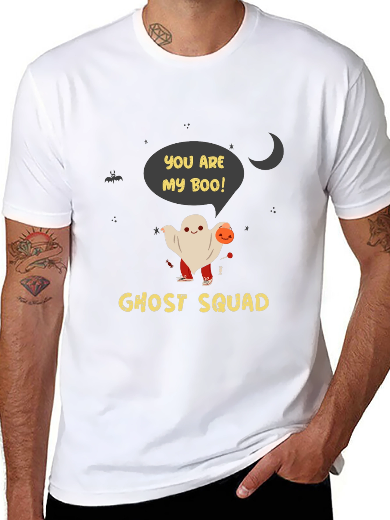Ghost Squad Halloween T-Shirt: You Are My Boo!