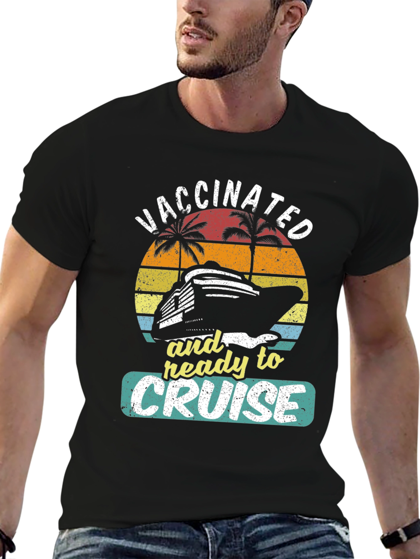 Vaccinated & Ready to Cruise Graphic Tee