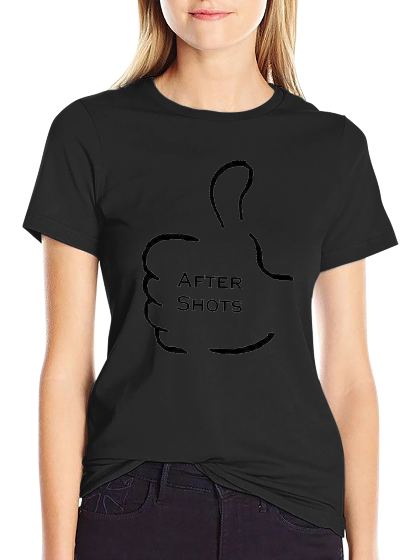 After Shots Graphic T-Shirt - Black