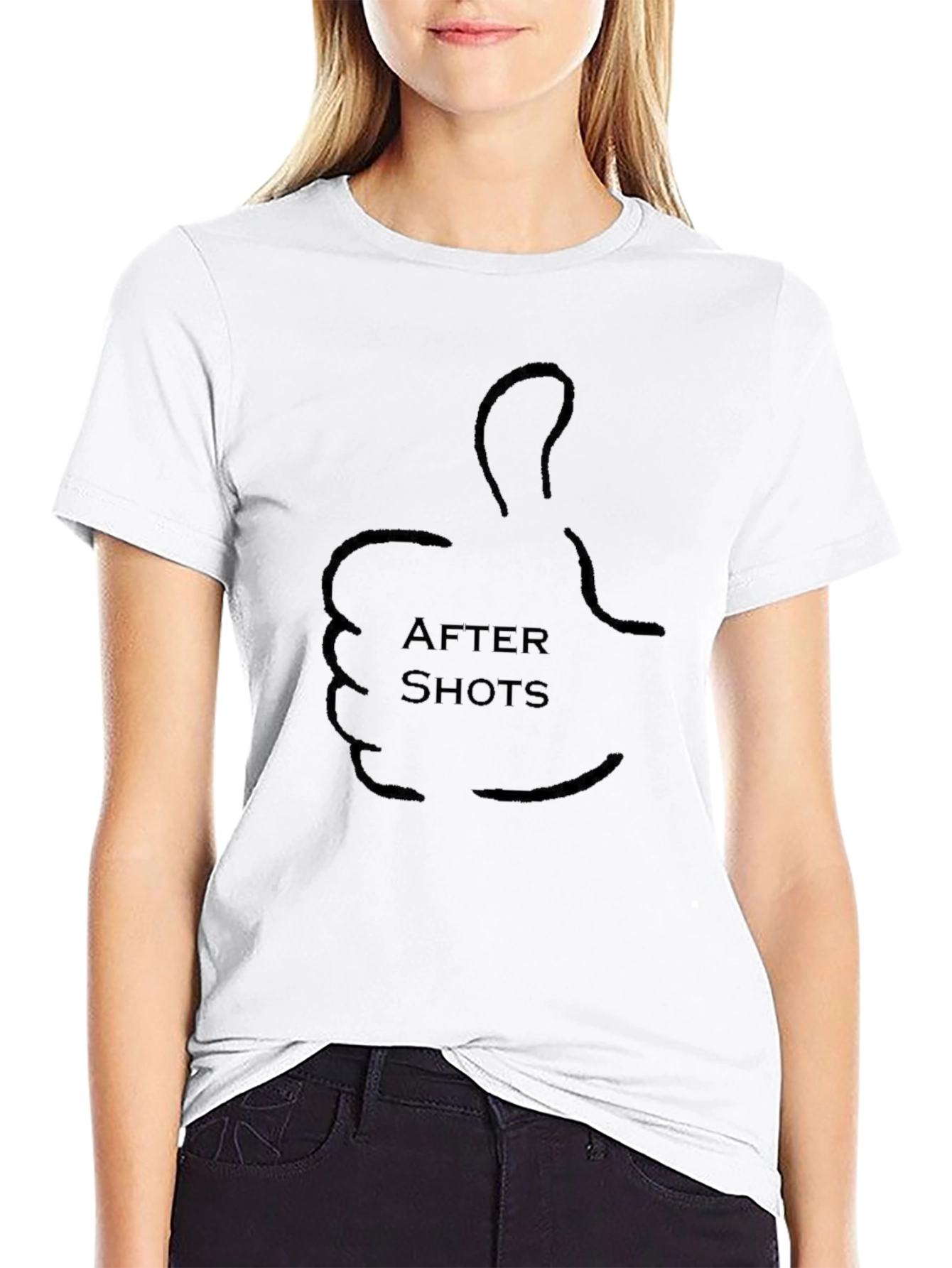 After Shots Graphic T-Shirt - Black