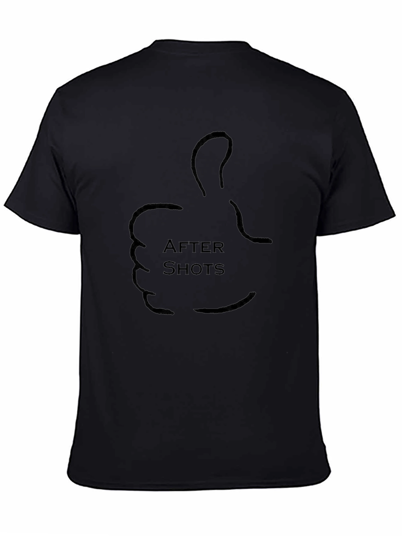 After Shots Graphic T-Shirt - Black