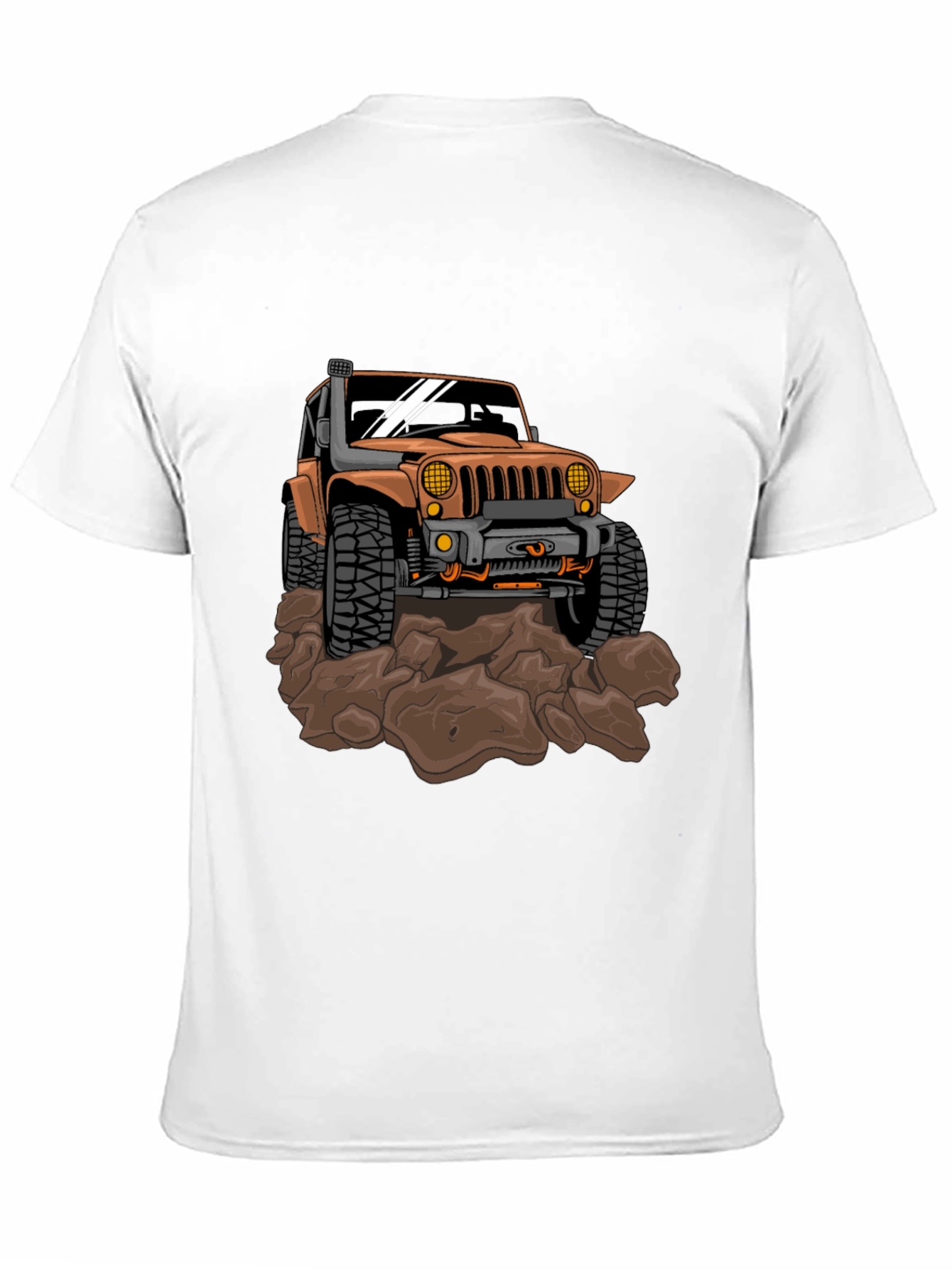 Off-Road Jeep Graphic Tee - Black