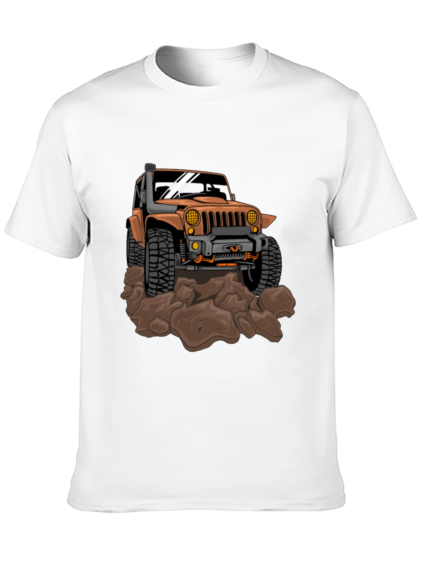 Off-Road Jeep Graphic Tee - Black