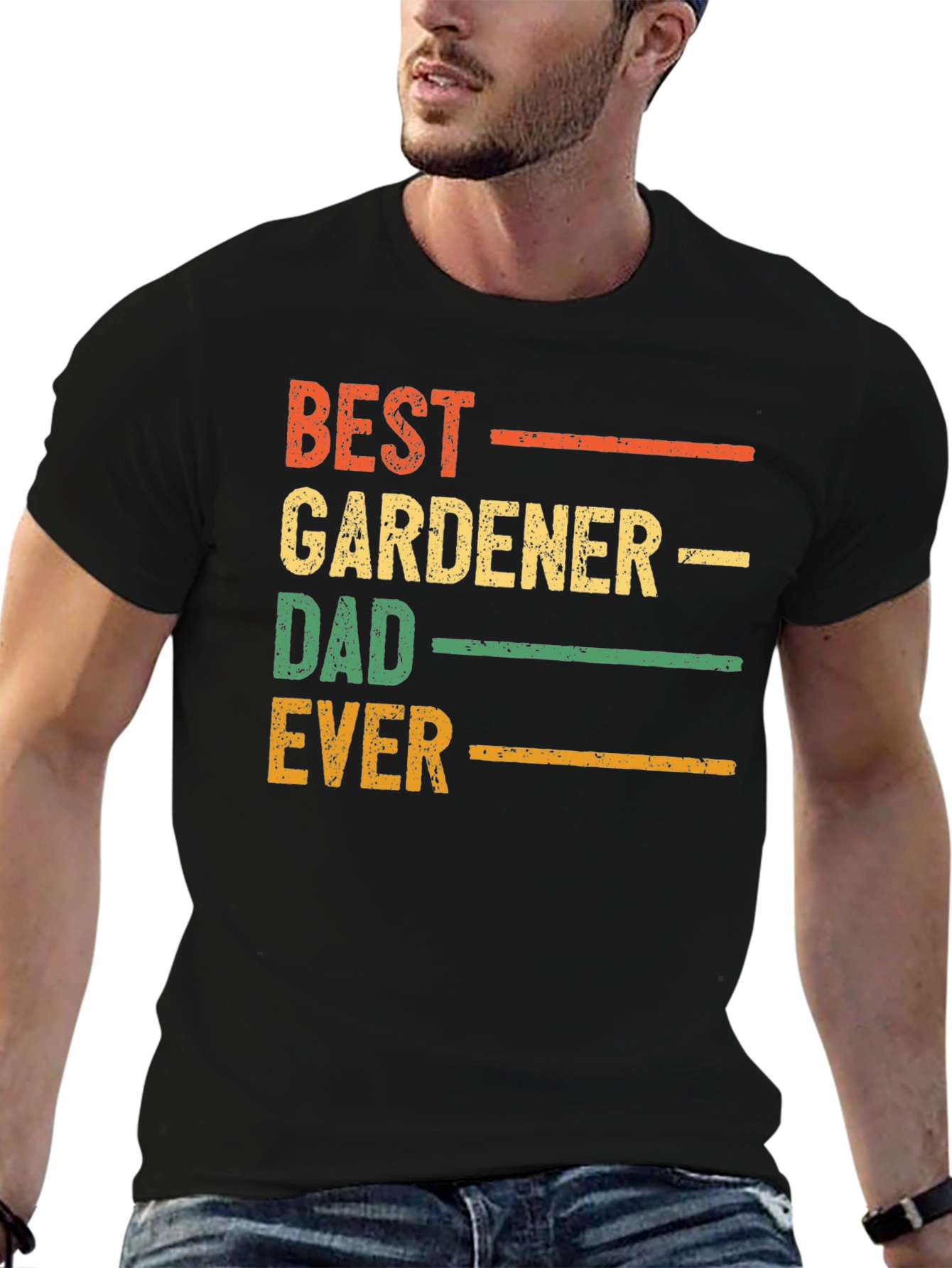 Best Gardener Dad Ever Graphic T-Shirt