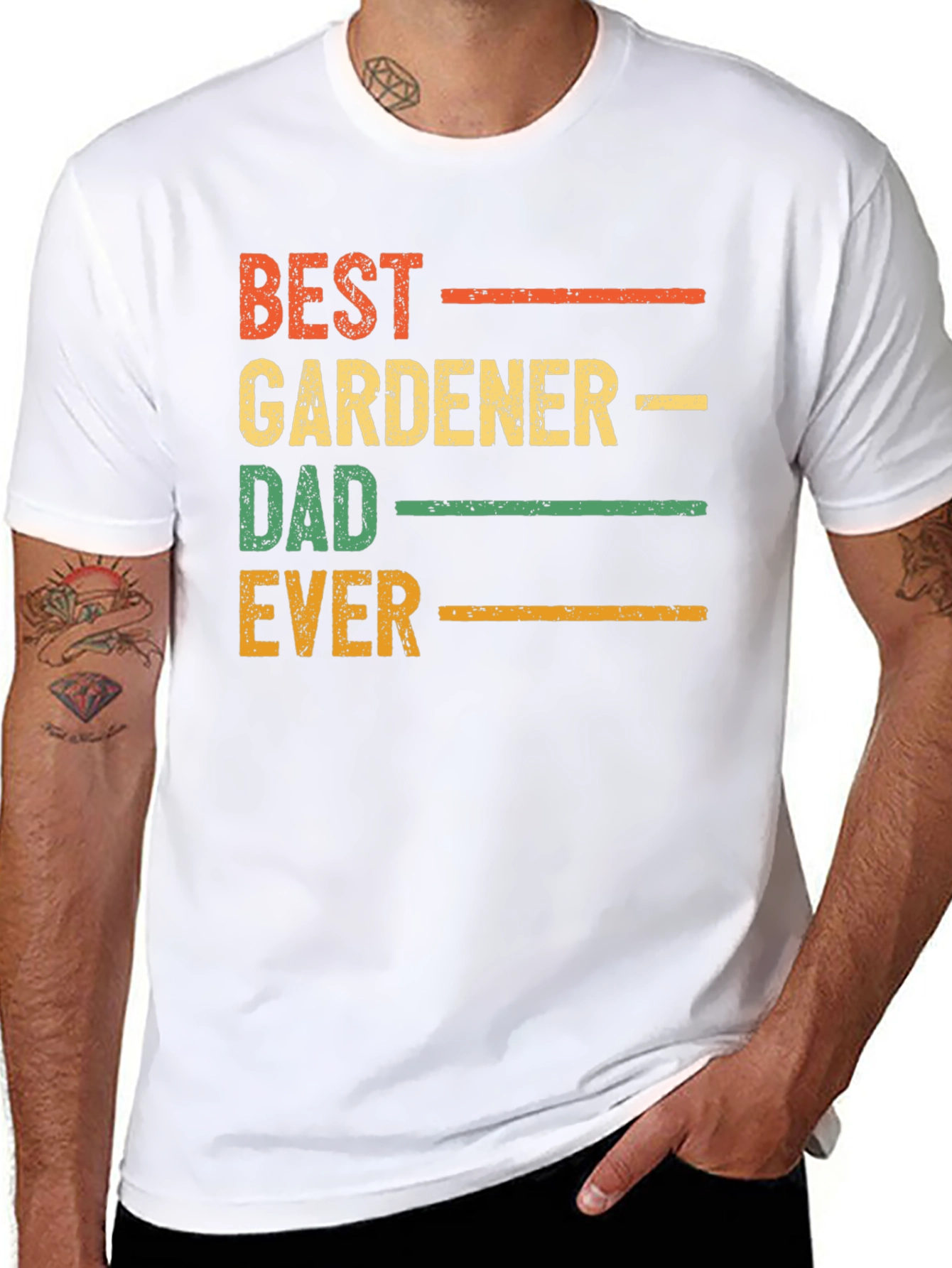 Best Gardener Dad Ever Graphic T-Shirt