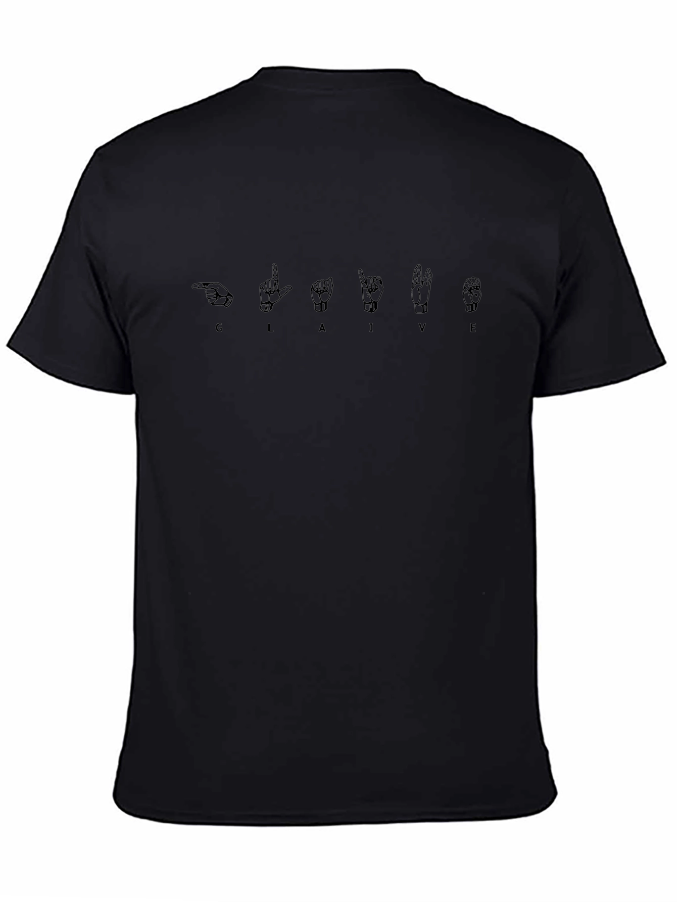 ASL GLAIVE T-Shirt - American Sign Language Tee