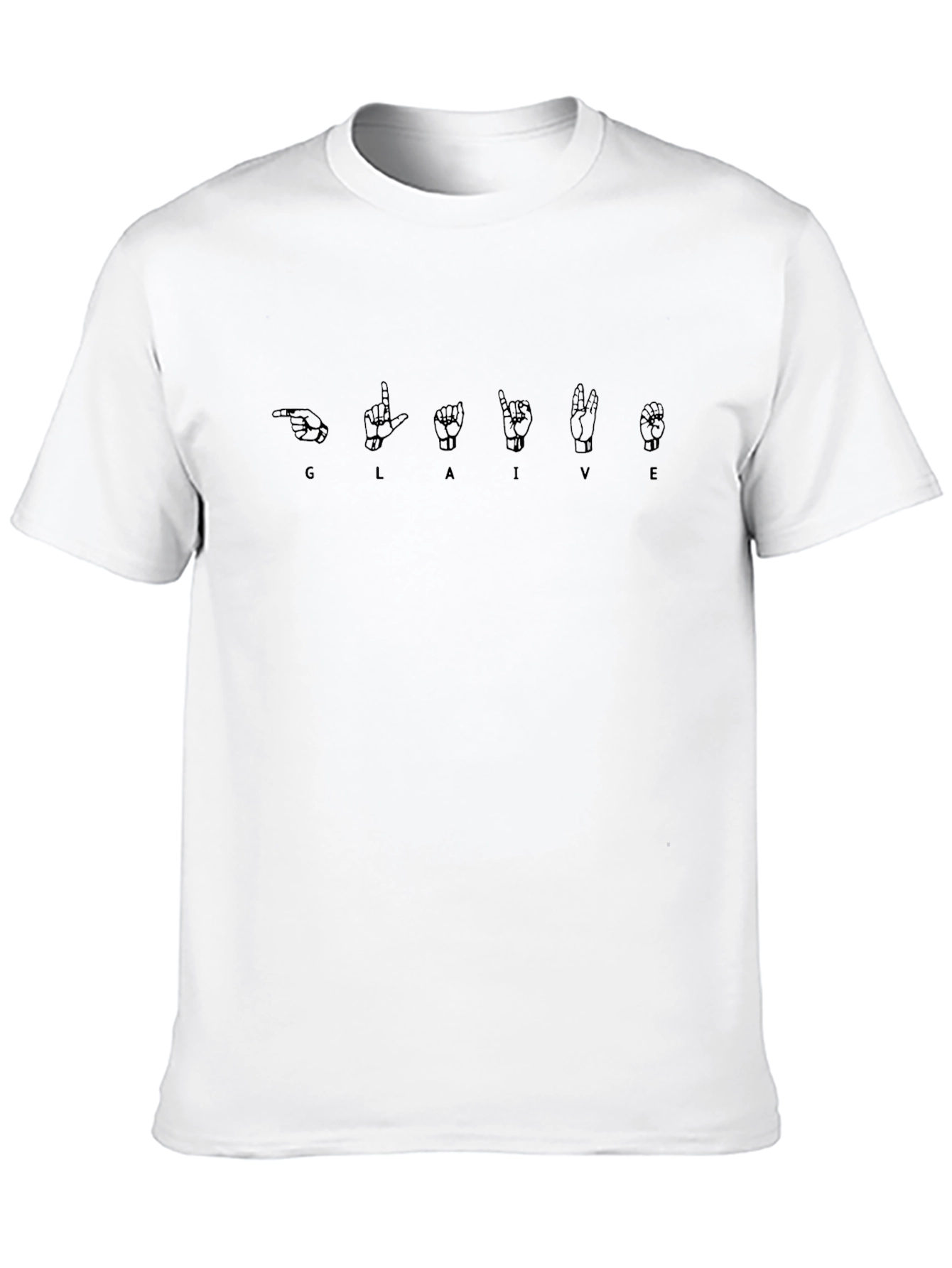 ASL GLAIVE T-Shirt - American Sign Language Tee
