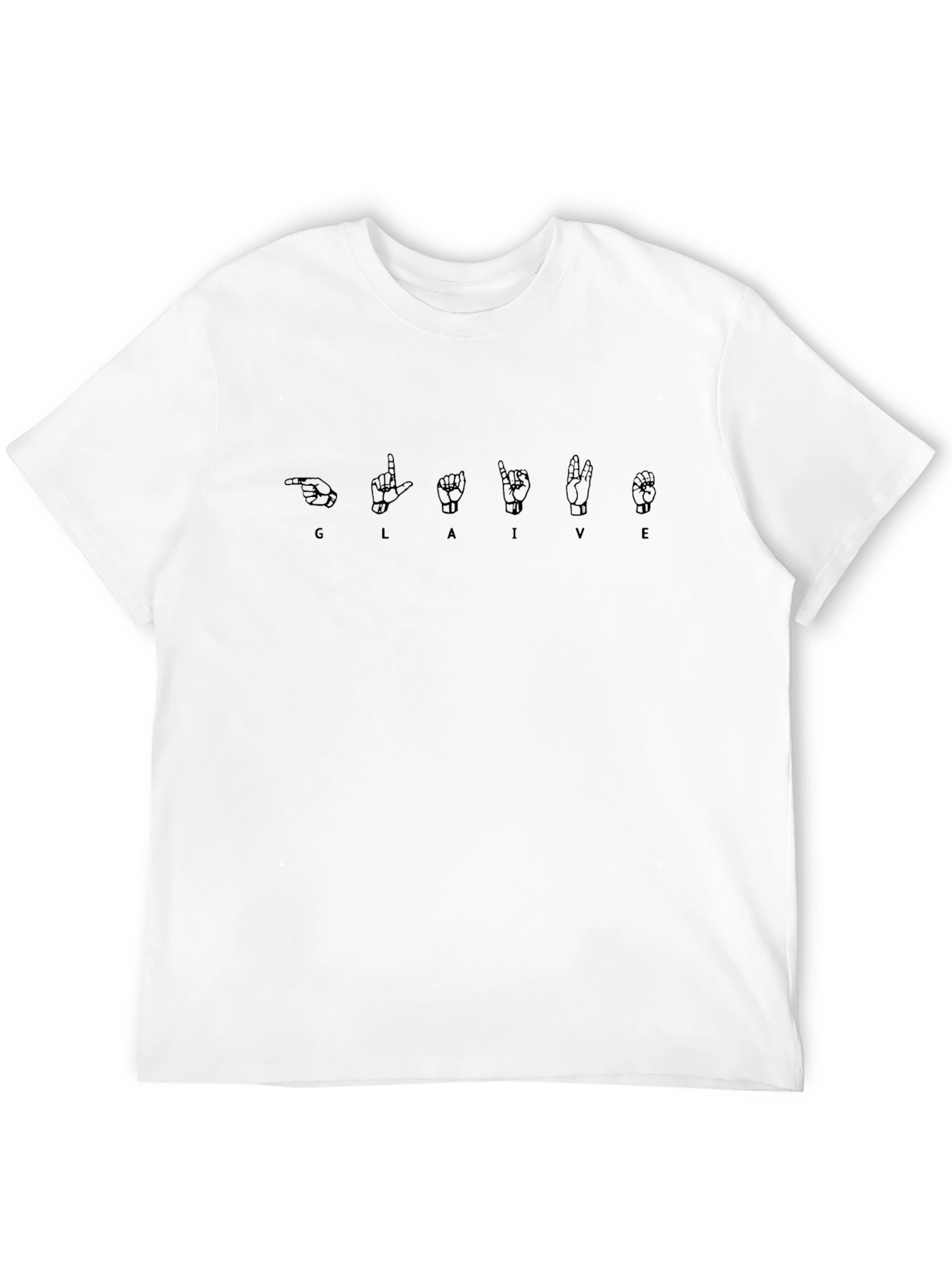 ASL GLAIVE T-Shirt - American Sign Language Tee