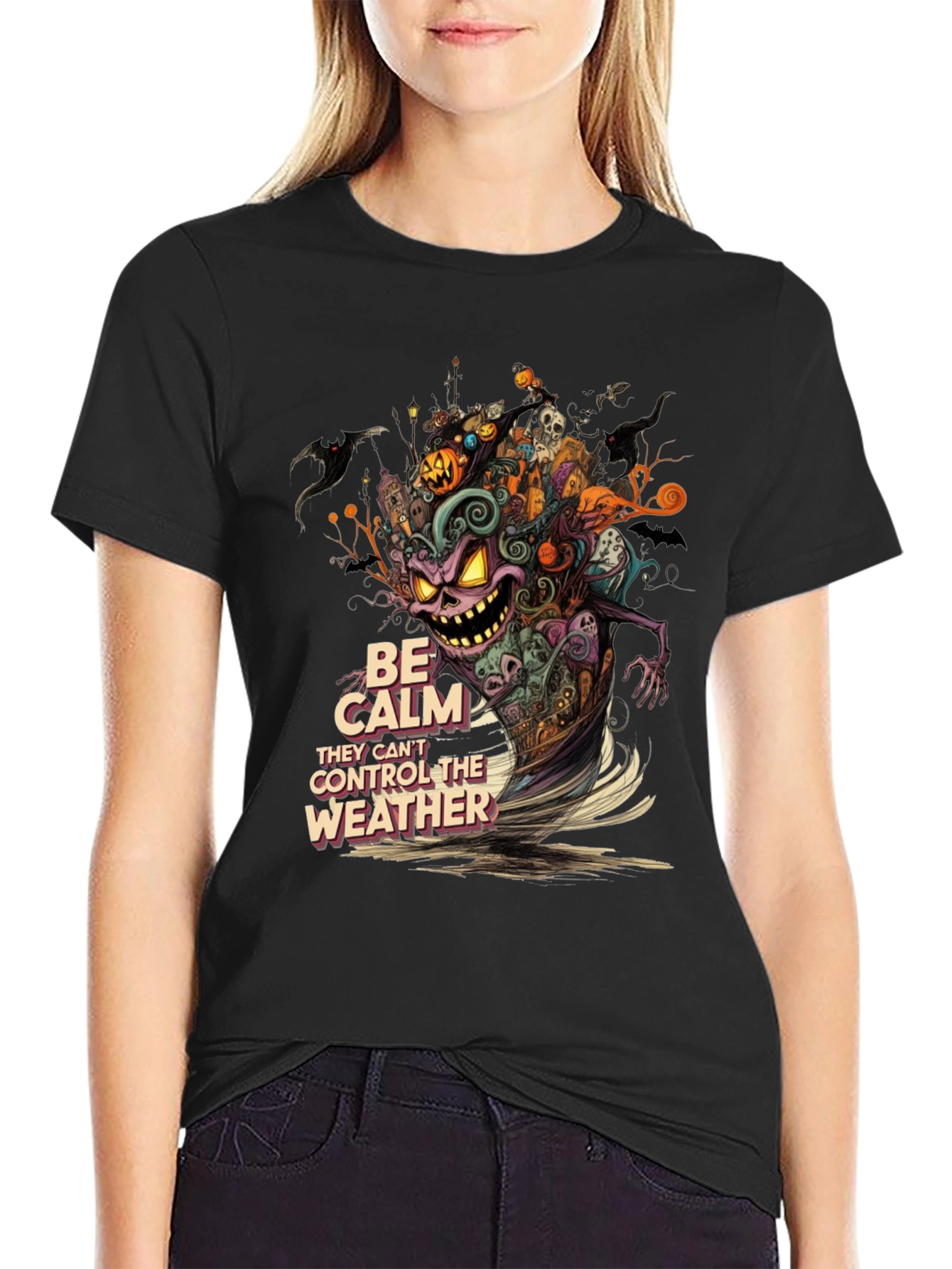 Halloween Twisted Tornado Graphic Tee