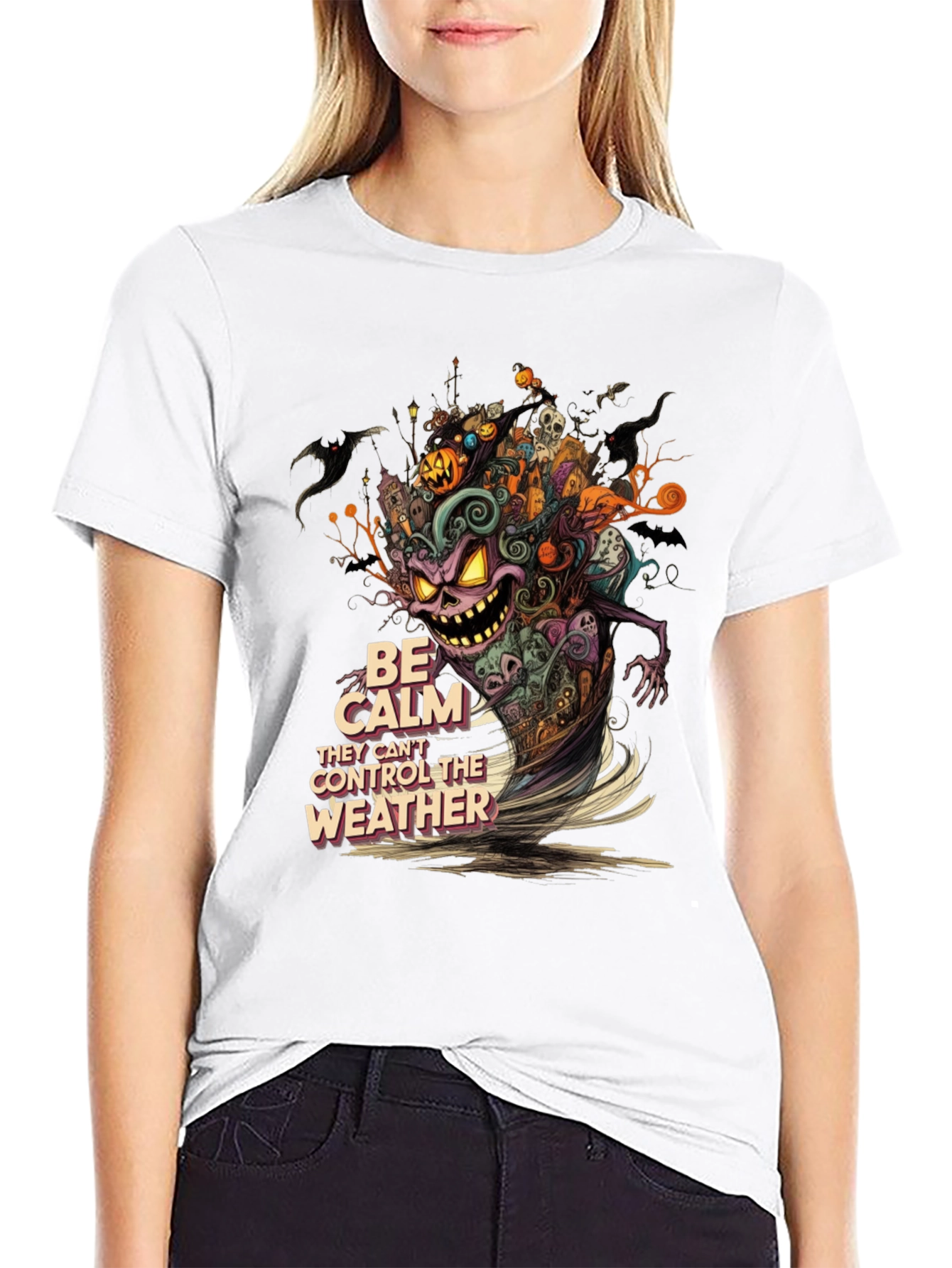 Halloween Twisted Tornado Graphic Tee