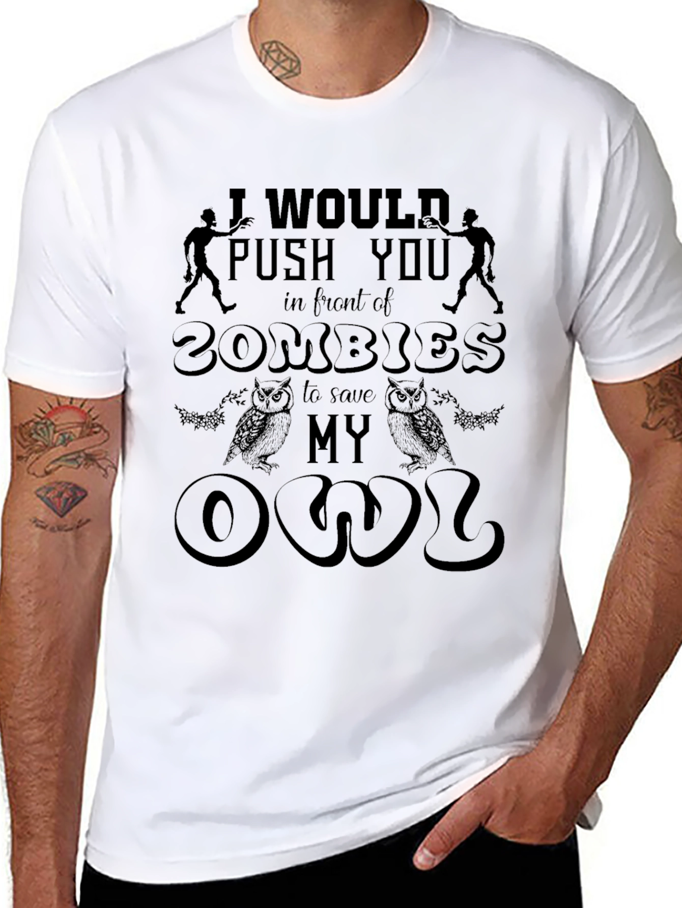 Zombie Owl T-Shirt