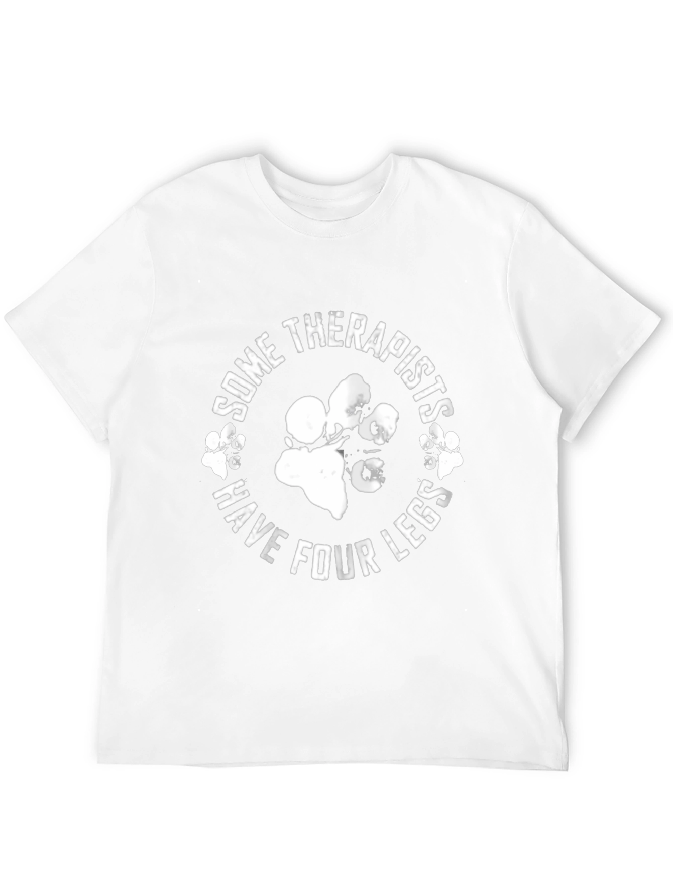 Some Therapists Have Four Legs Black T-Shirt