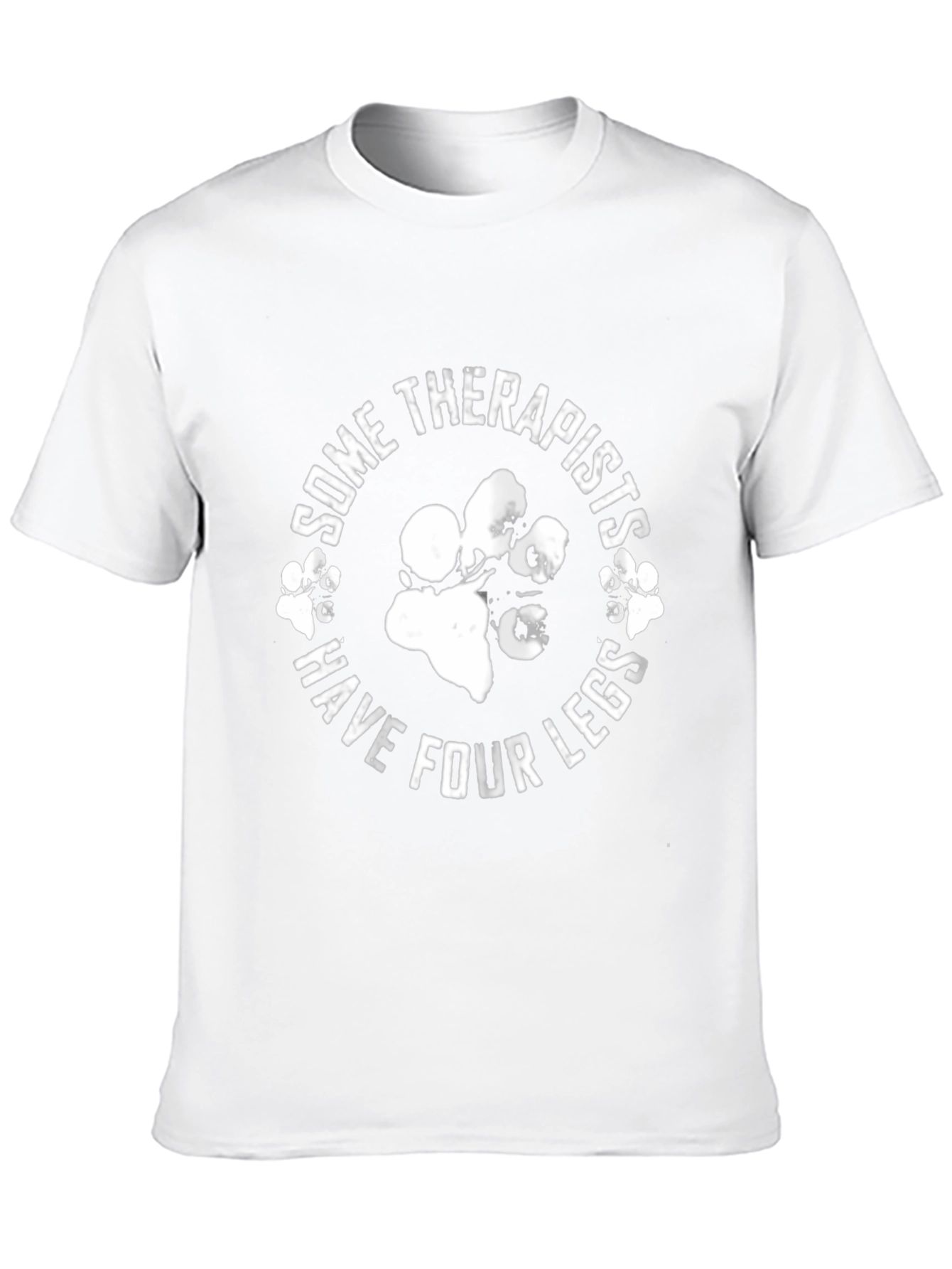 Some Therapists Have Four Legs Black T-Shirt