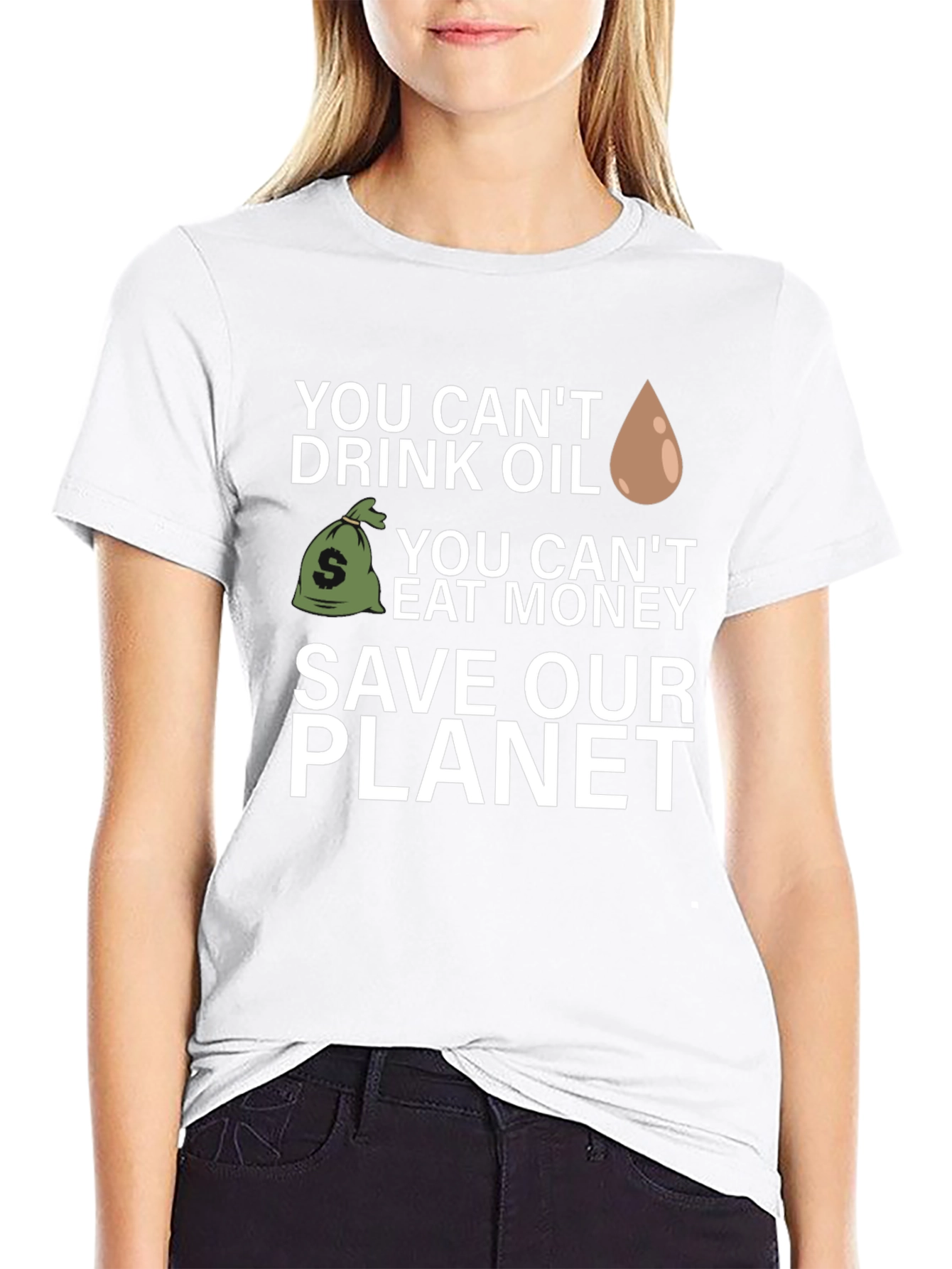 Save Our Planet Graphic T-Shirt
