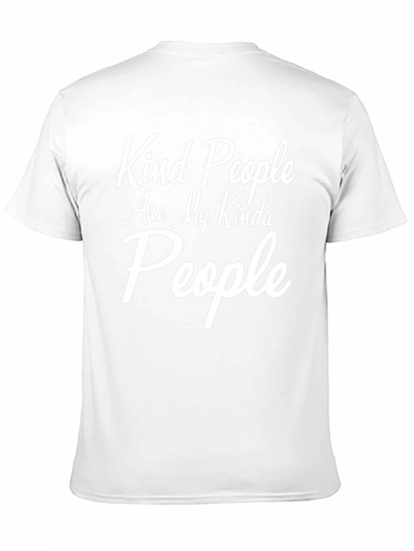 Kind People Graphic Tee - Soft Black T-Shirt