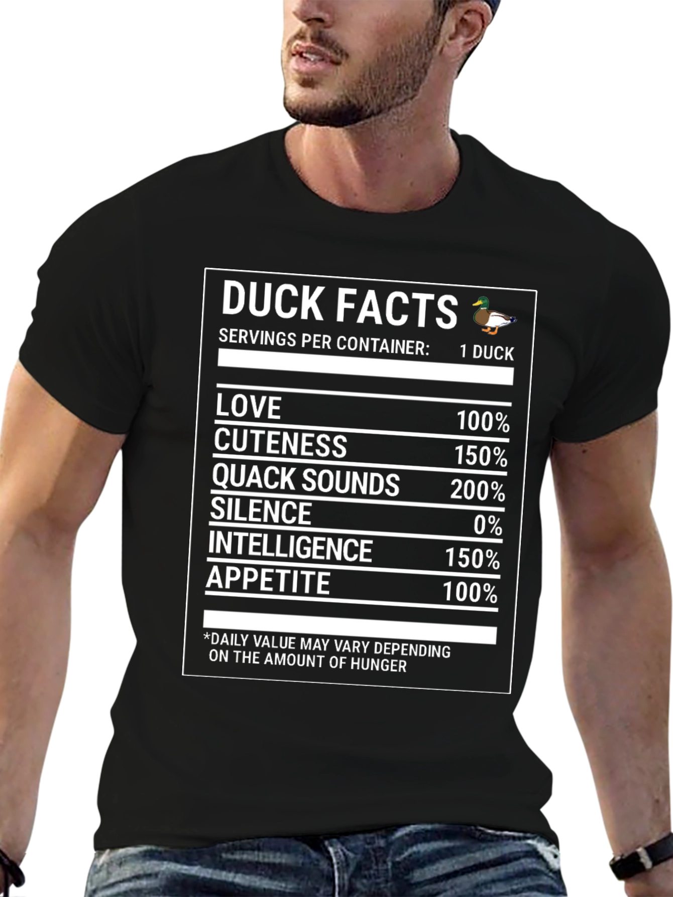 Duck Facts T-Shirt - Funny Novelty Tee