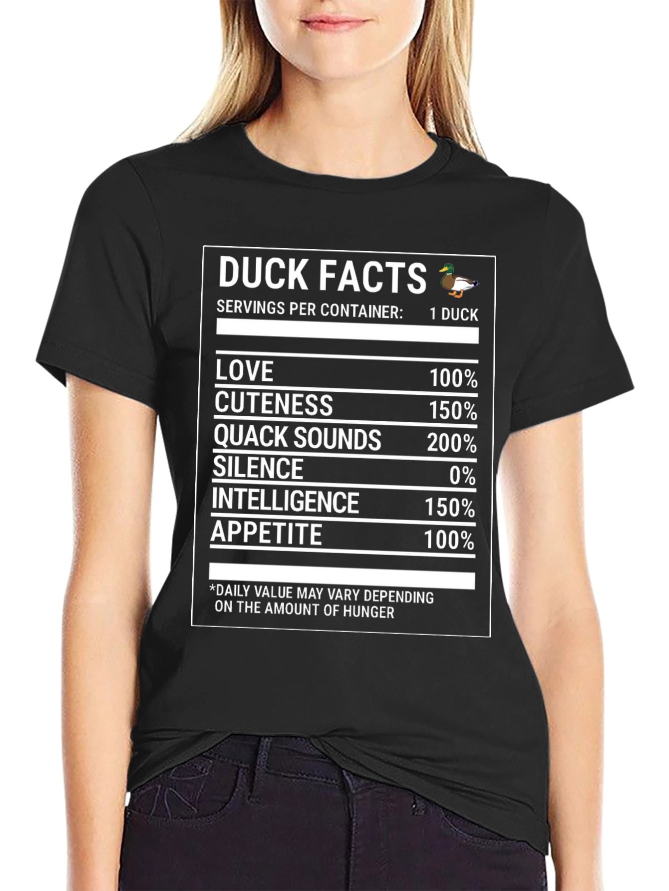Duck Facts T-Shirt - Funny Novelty Tee