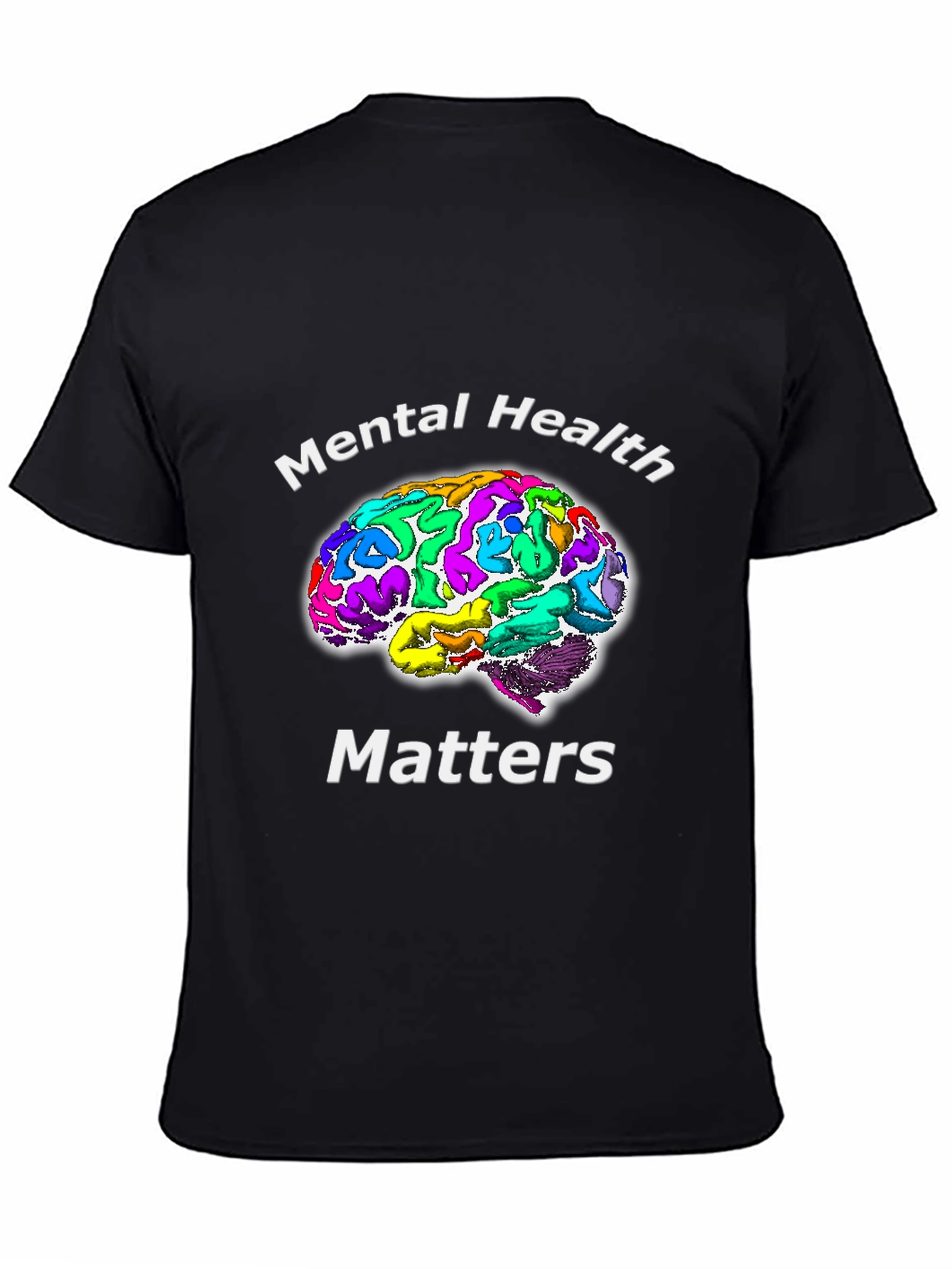 Mental Health Matters T-Shirt Brain Graphic Tee