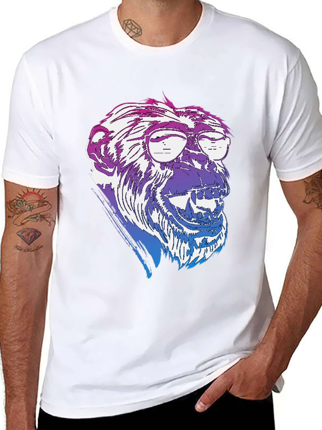 Cool Ape Graphic T-Shirt - Unique Design