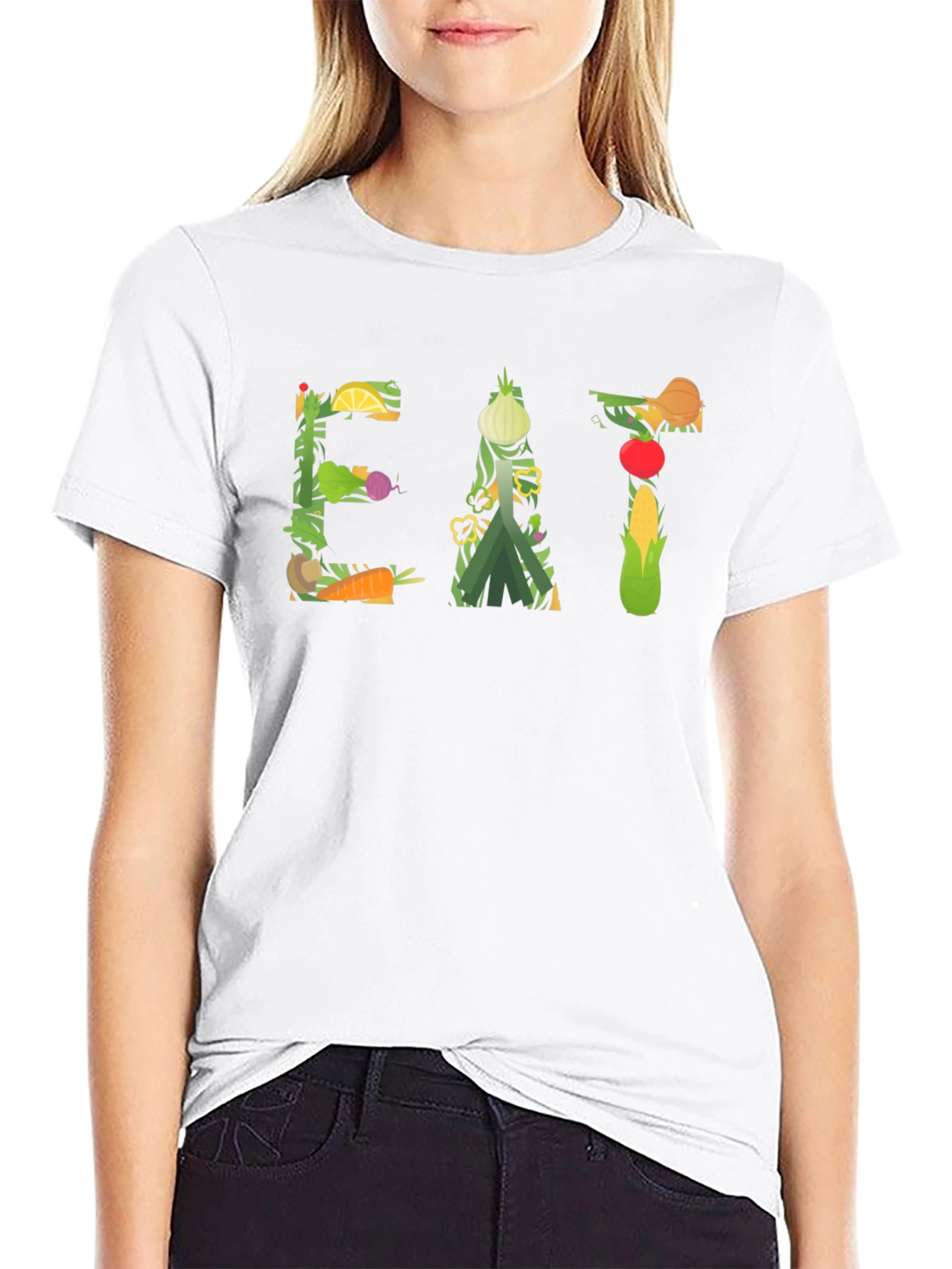 Eat Your Veggies T-Shirt | Vegan Nutrition Tee