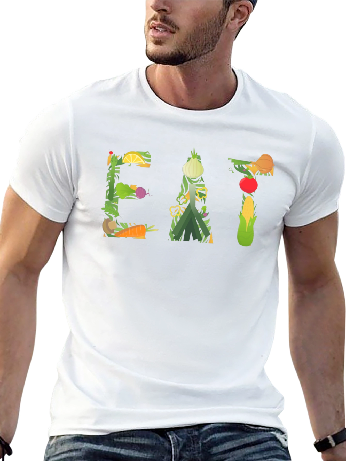 Eat Your Veggies T-Shirt | Vegan Nutrition Tee