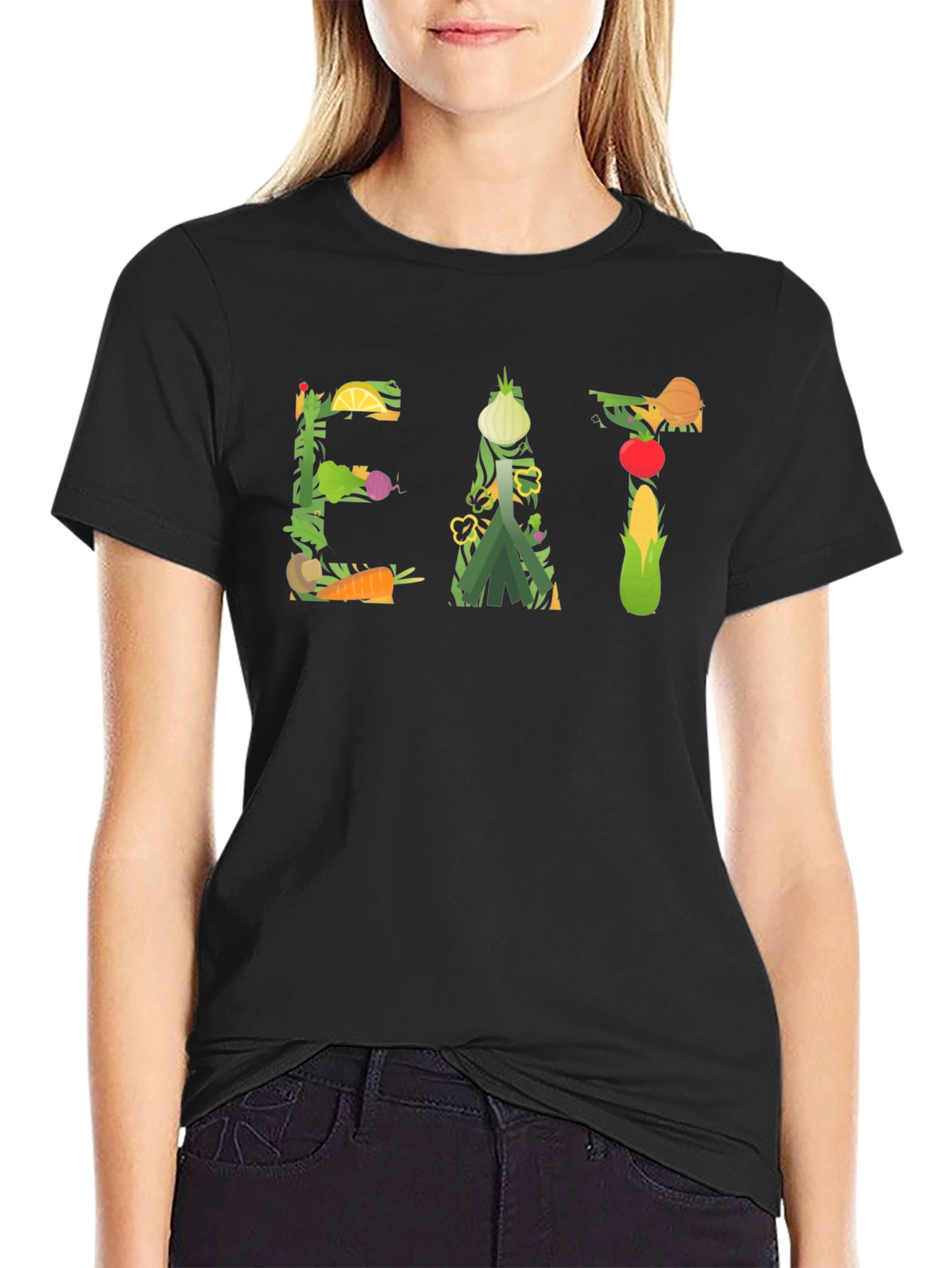 Eat Your Veggies T-Shirt | Vegan Nutrition Tee