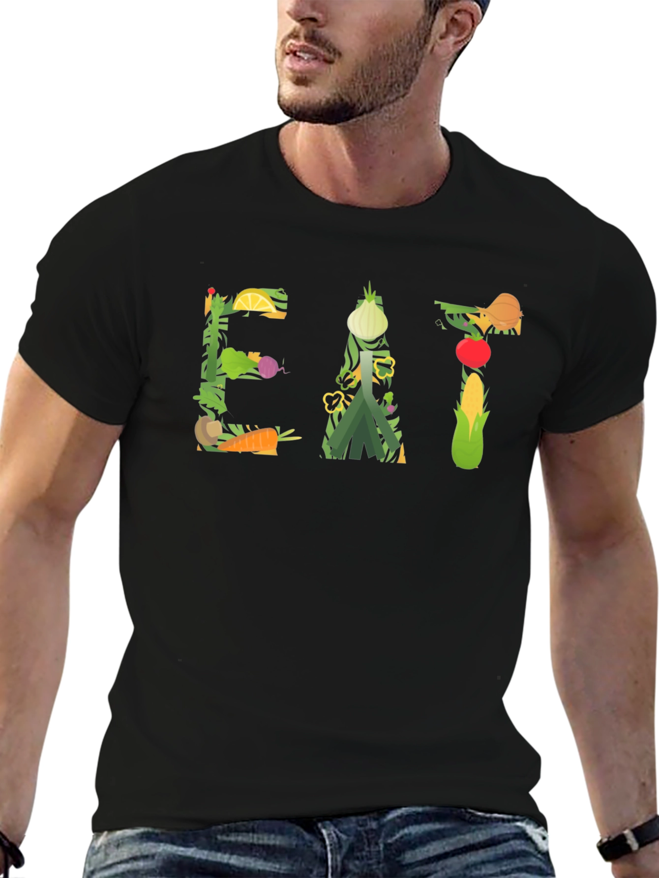 Eat Your Veggies T-Shirt | Vegan Nutrition Tee
