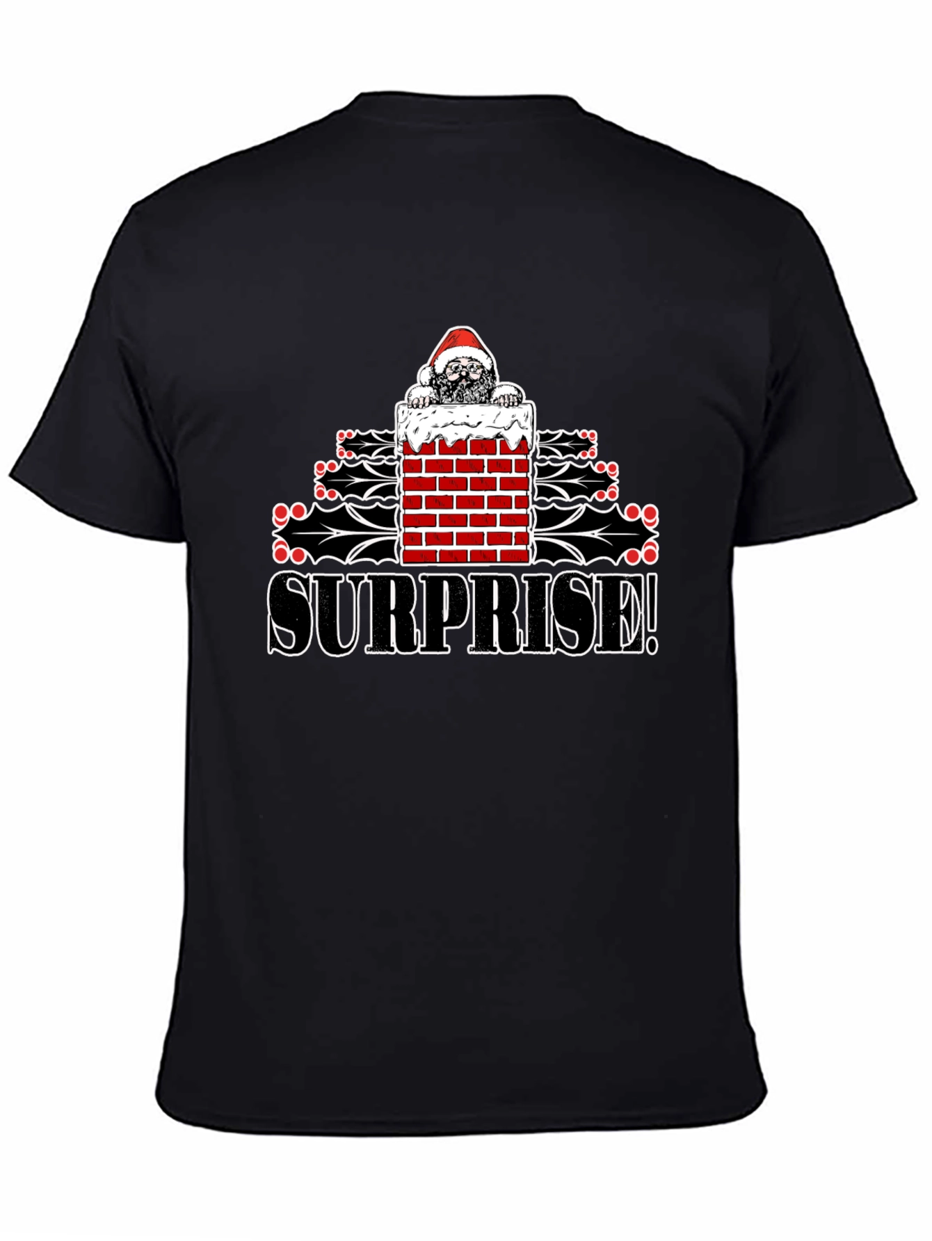 Surprise Santa T-Shirt - Holiday Gift