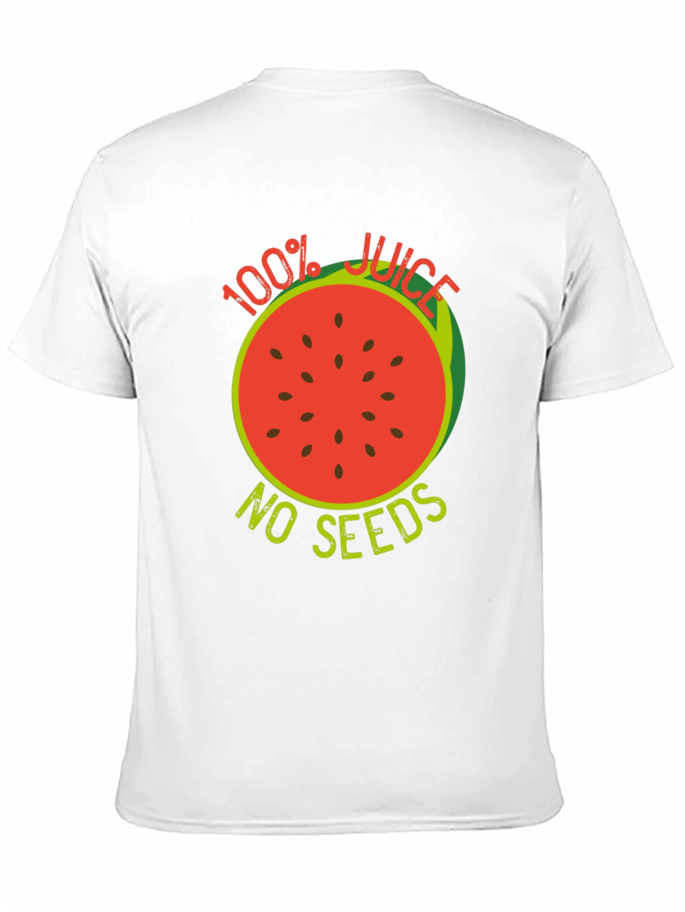 100% Juice No Seeds Black T-Shirt