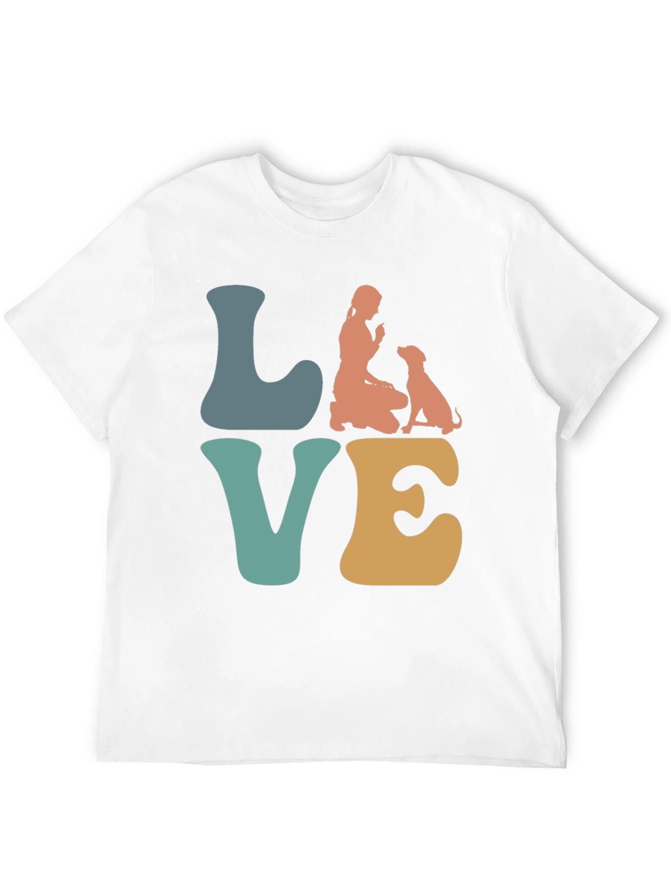 Love Dog T-Shirt Pet Lover Tee