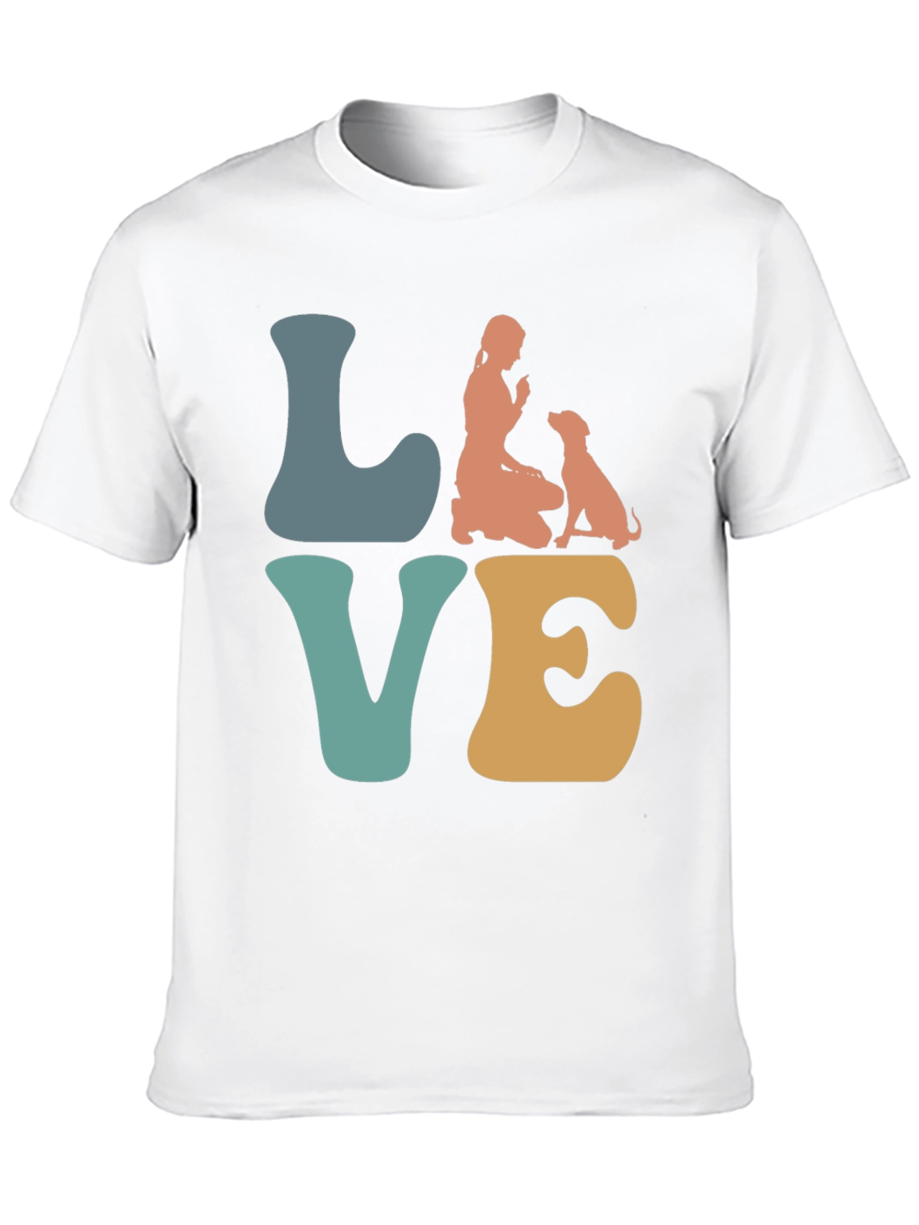 Love Dog T-Shirt Pet Lover Tee