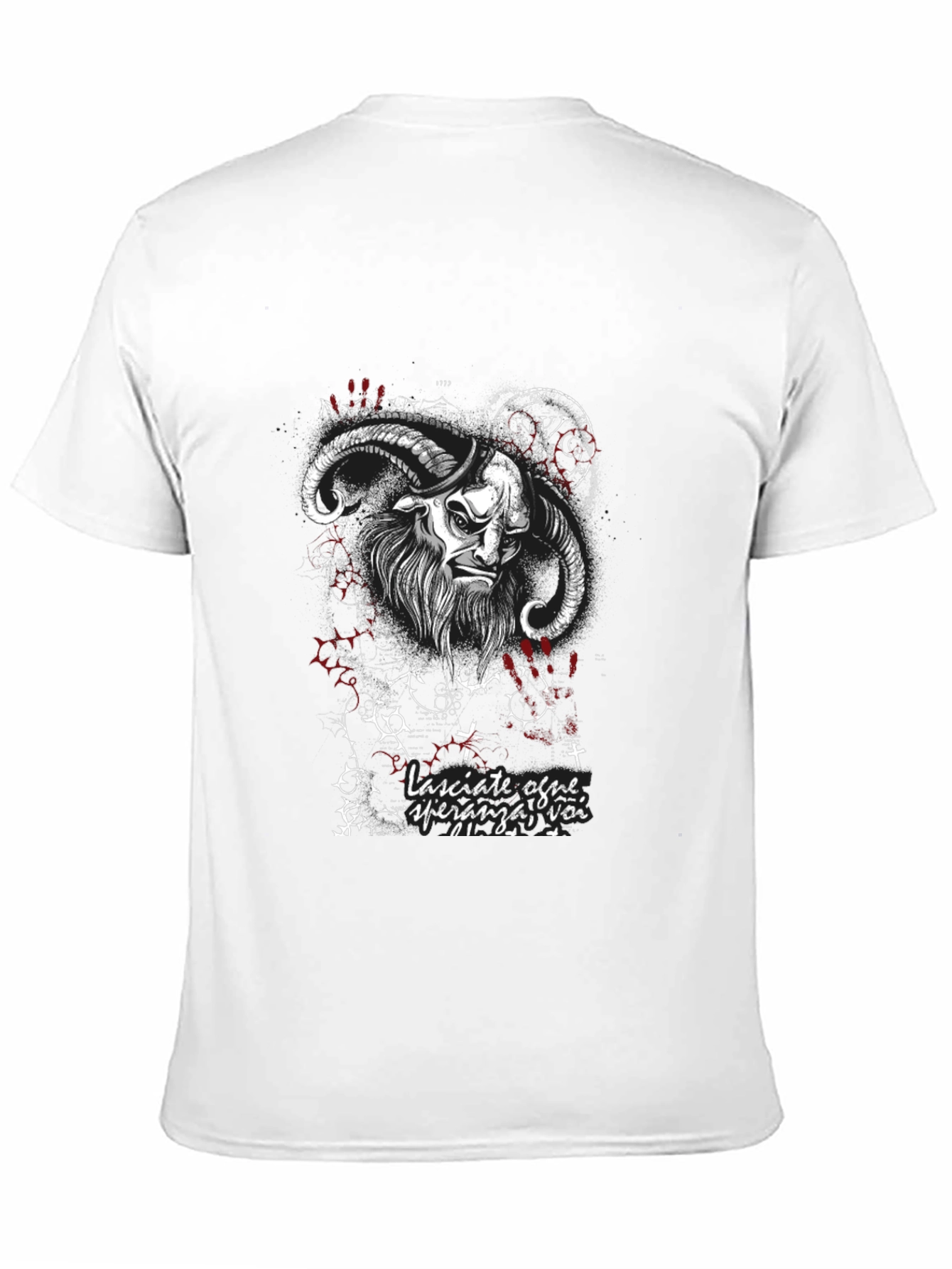 Occult Goat Graphic Tee - Dark Aesthetic T-Shirt
