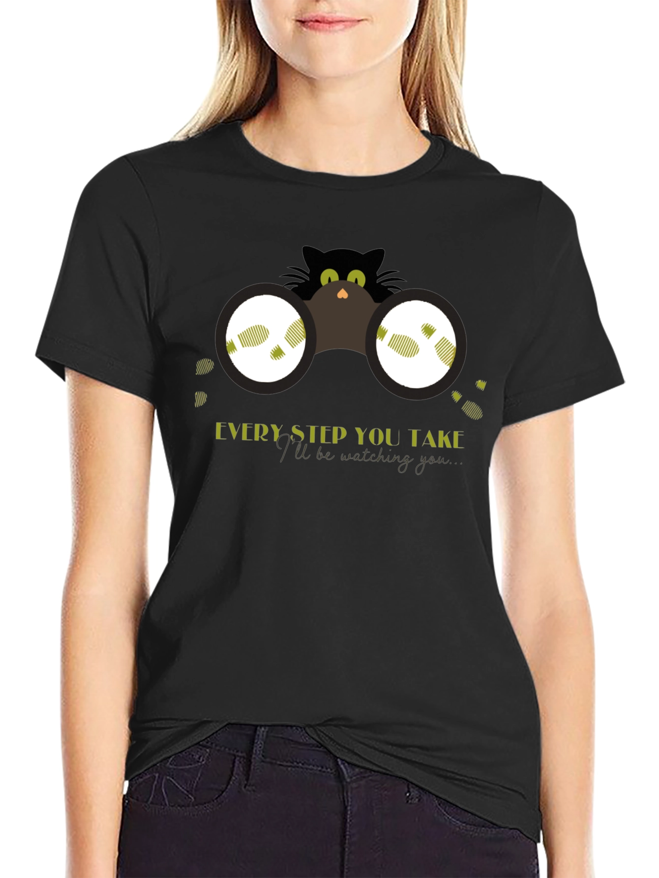 Spy Cat T-Shirt - Every Step You Take