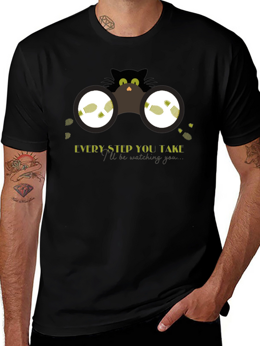 Spy Cat T-Shirt - Every Step You Take