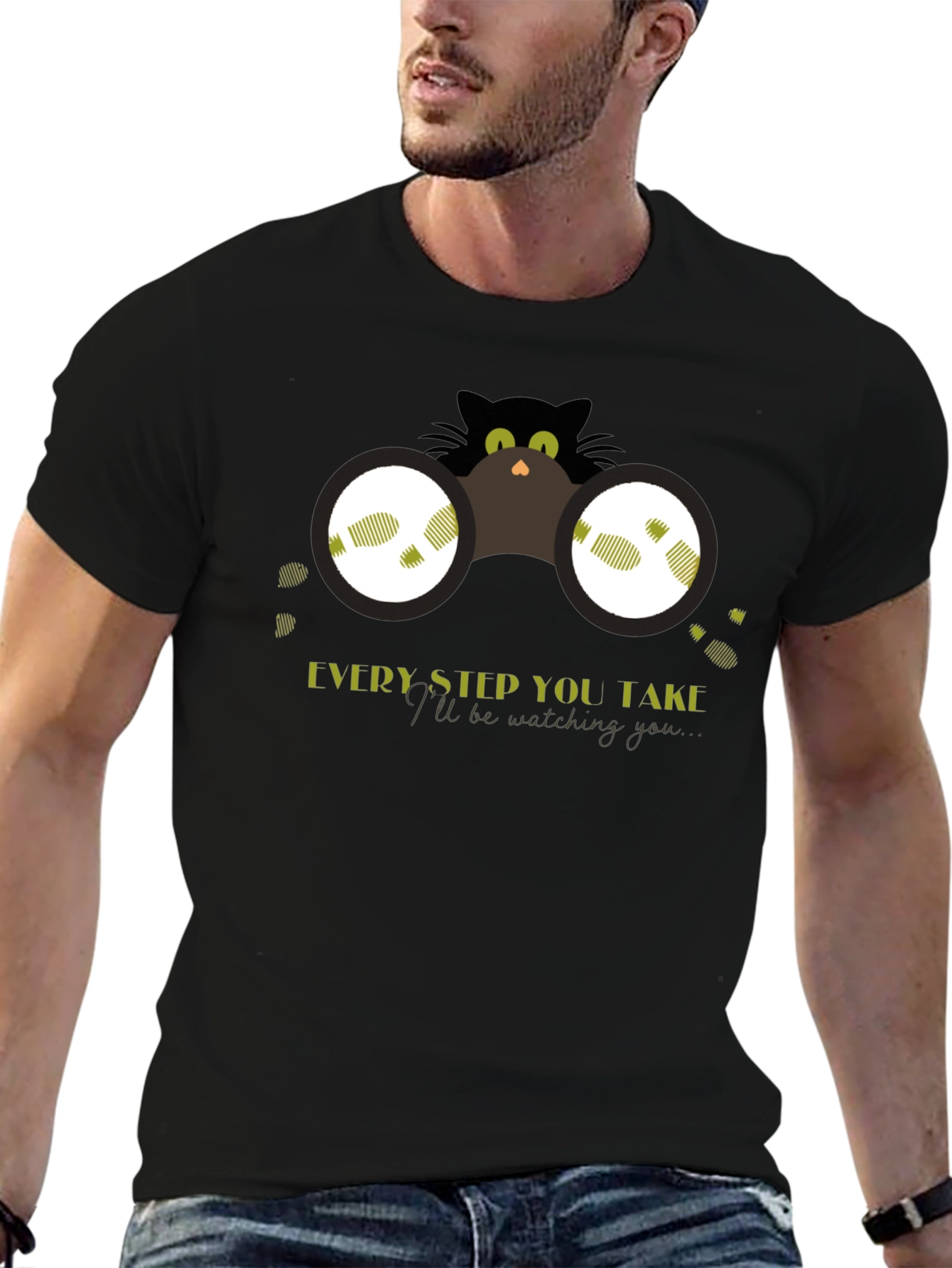 Spy Cat T-Shirt - Every Step You Take